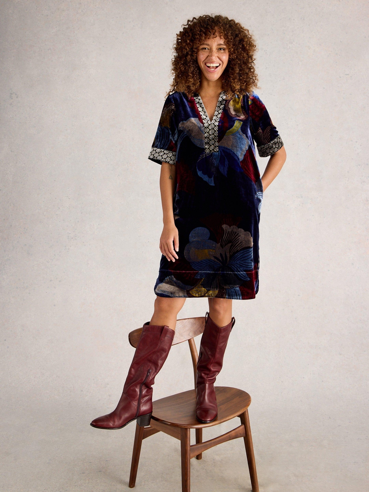 Samtkleid June - 38/R