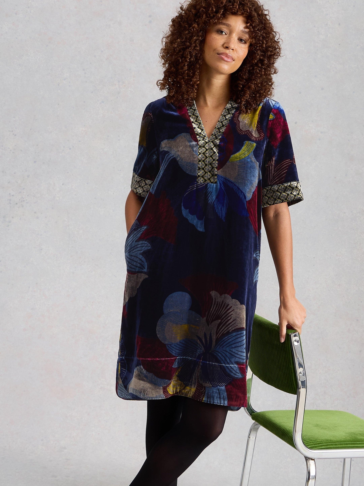 Samtkleid June - 36/R