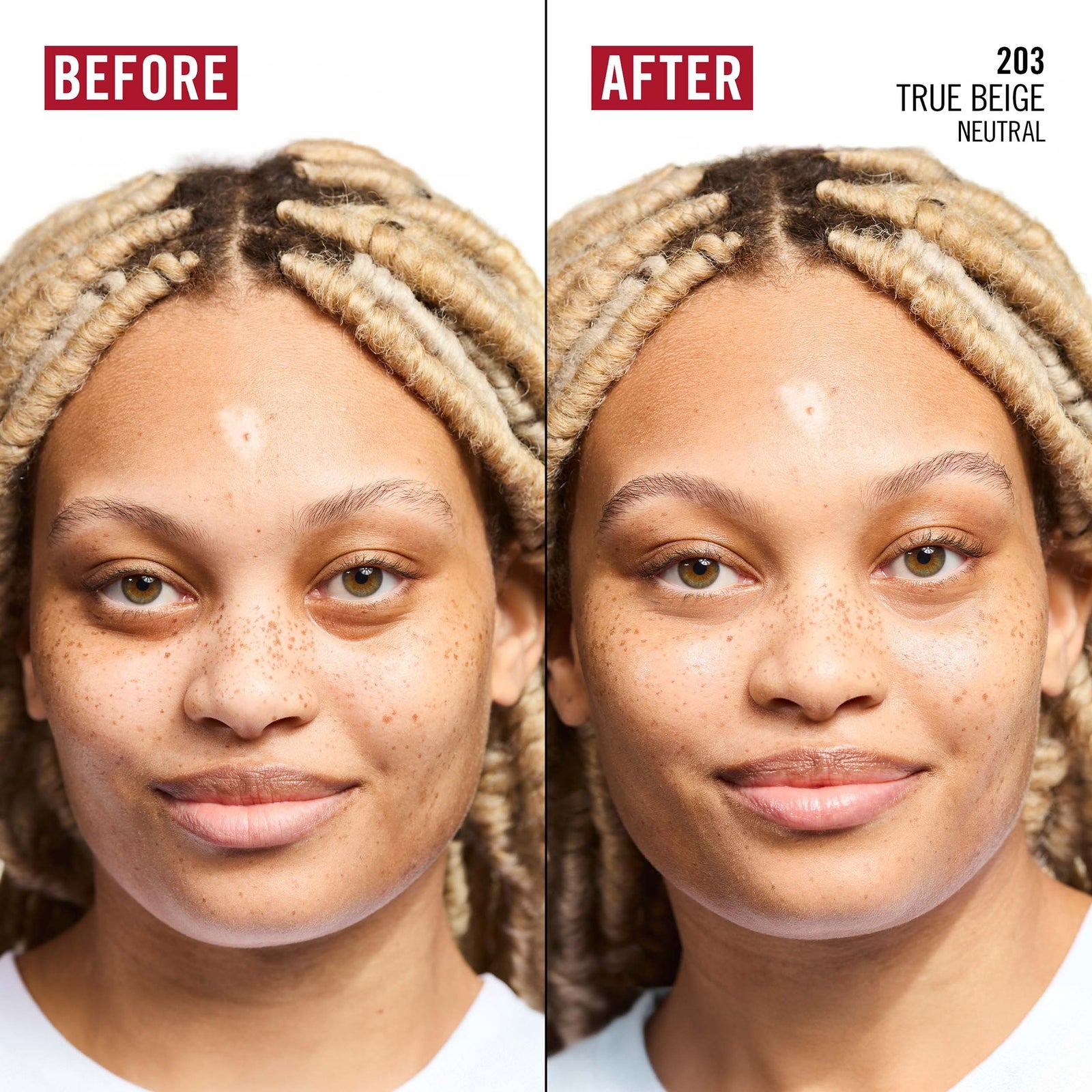 Rimmel London Kind & Free GLOW IT UP Moisturising Skin Tint 30ml (Various Shades) - 203 True Beige 2