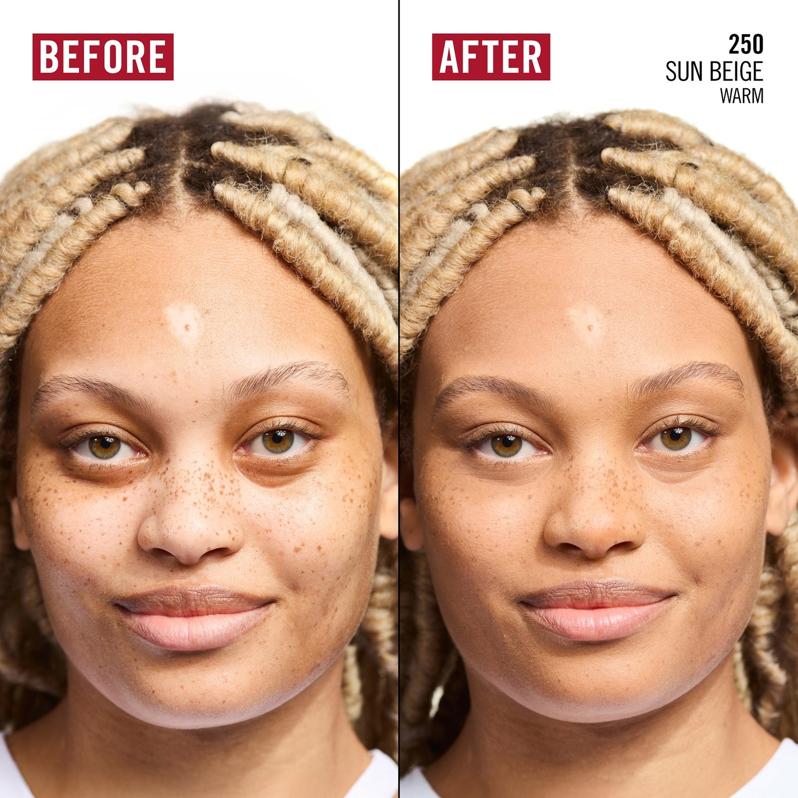Rimmel London Kind & Free BLUR IT OUT Mattifying Skin Tint 30ml (Various Shades) - 250 Sun Beige 2