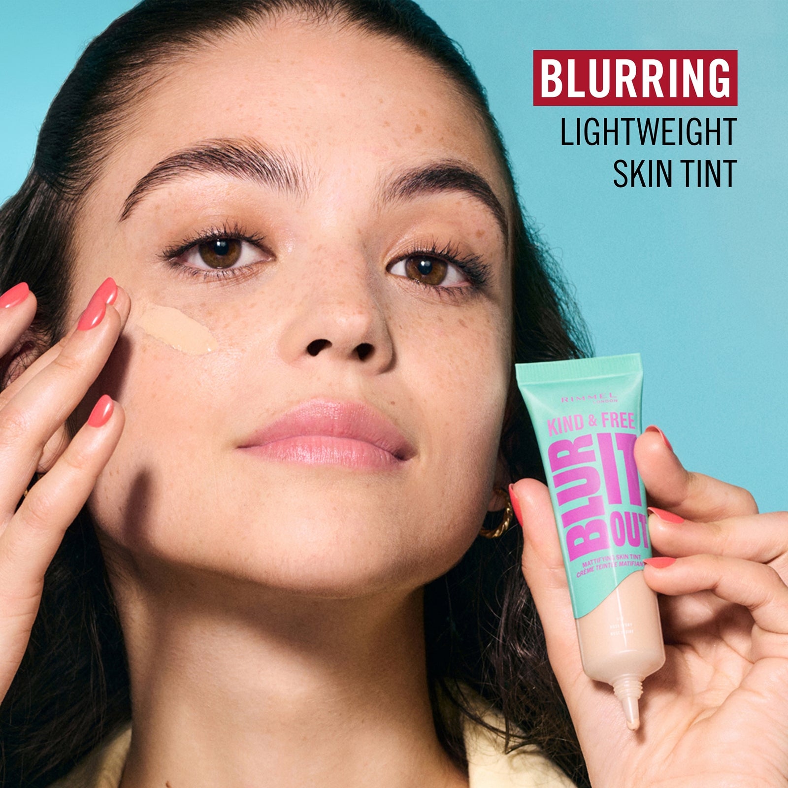 Rimmel London Kind & Free BLUR IT OUT Mattifying Skin Tint 30ml (Various Shades) - 705 Espresso 4