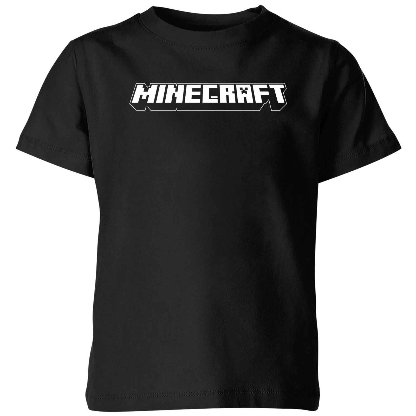 Minecraft Logo Kids' T-Shirt - Black - 3-4 Years