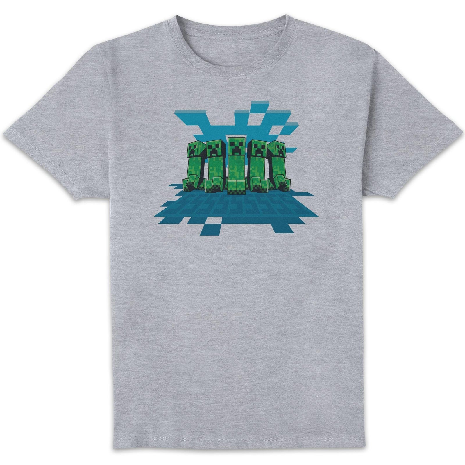 Minecraft Horizon Unisex T-Shirt - Grey - S