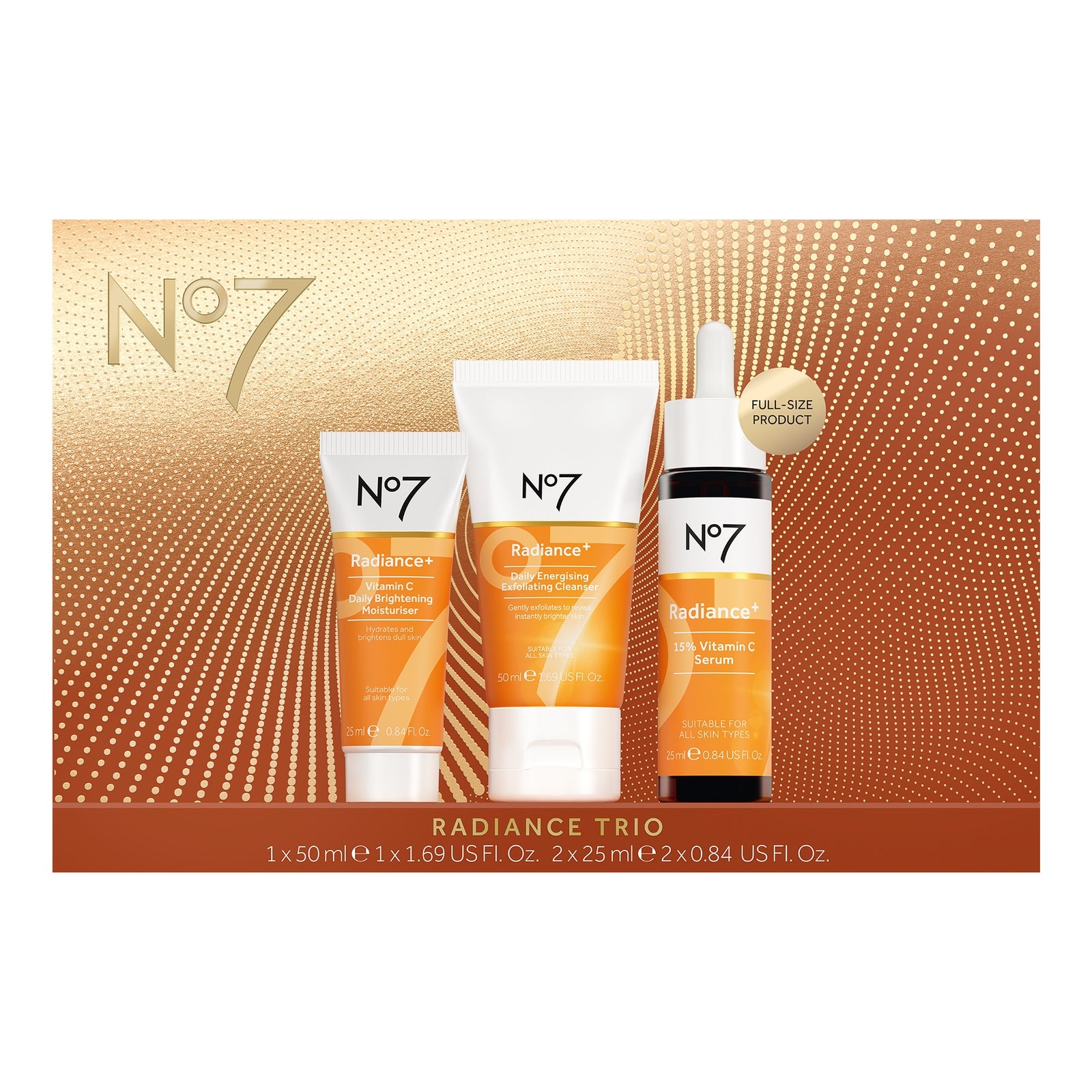 NO7 Radiance Trio