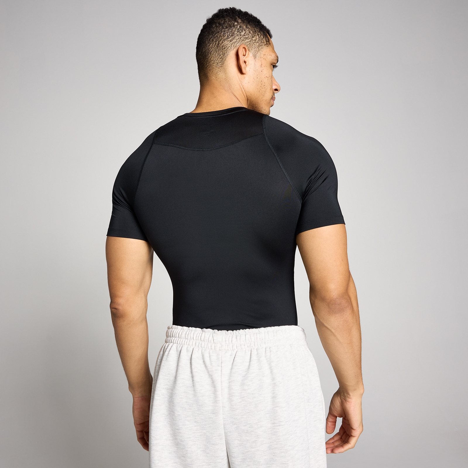 MP Herren Training Kurzarm Baselayer - Schwarz - XL