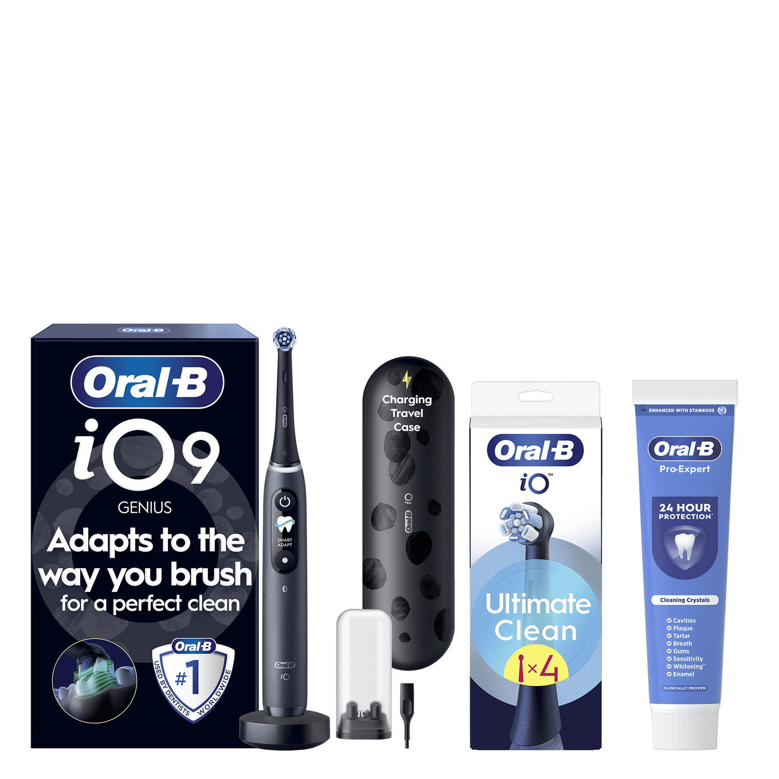 Oral-B iO9 Fresh Breath Bundle: retailer-supplied image