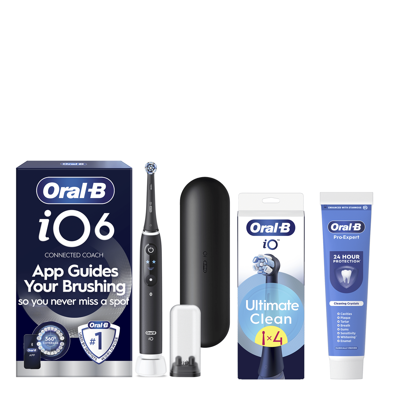Oral-B iO6 Fresh Breath Bundle: retailer-supplied image