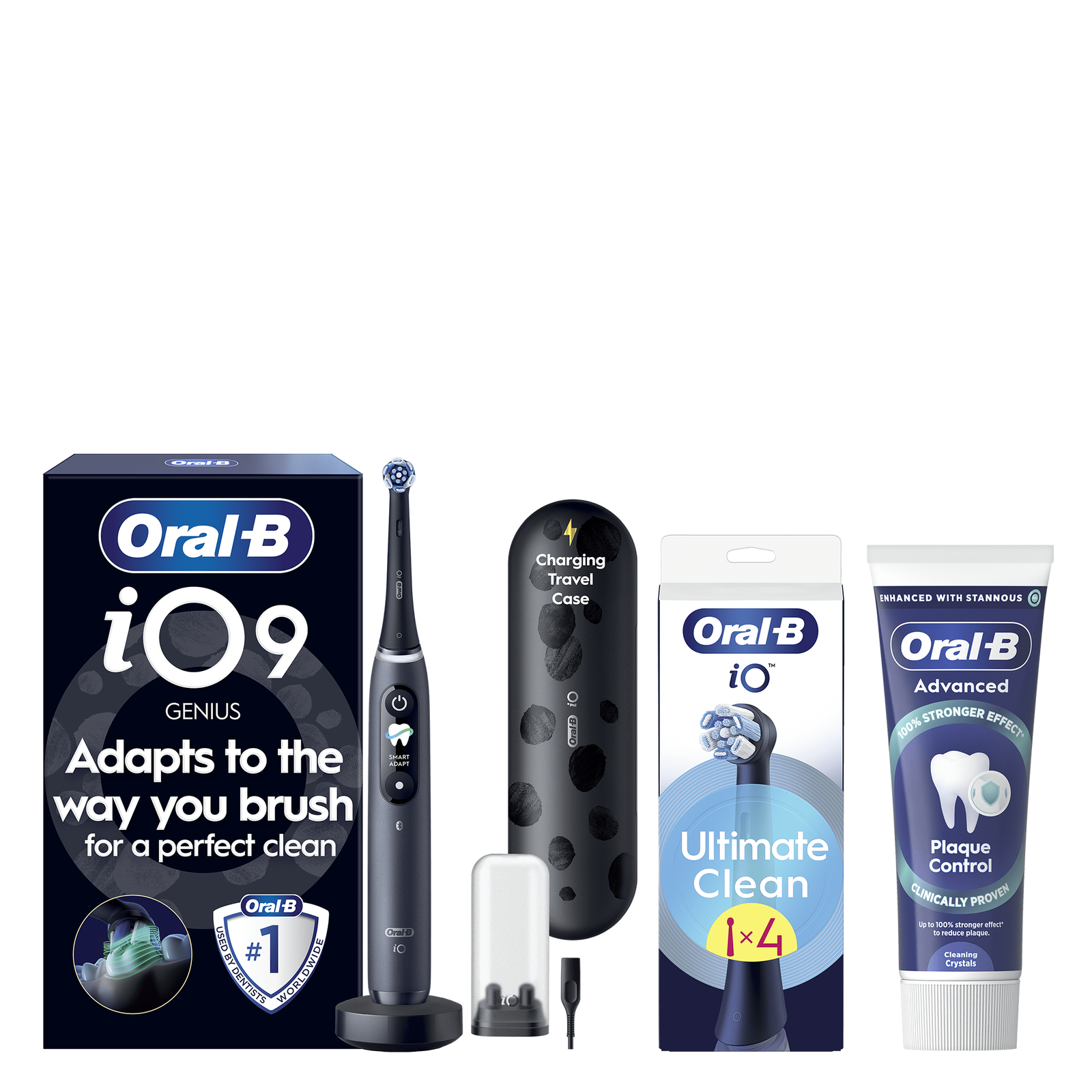 Oral-B iO9 Cavity Prevention Bundle: retailer-supplied image