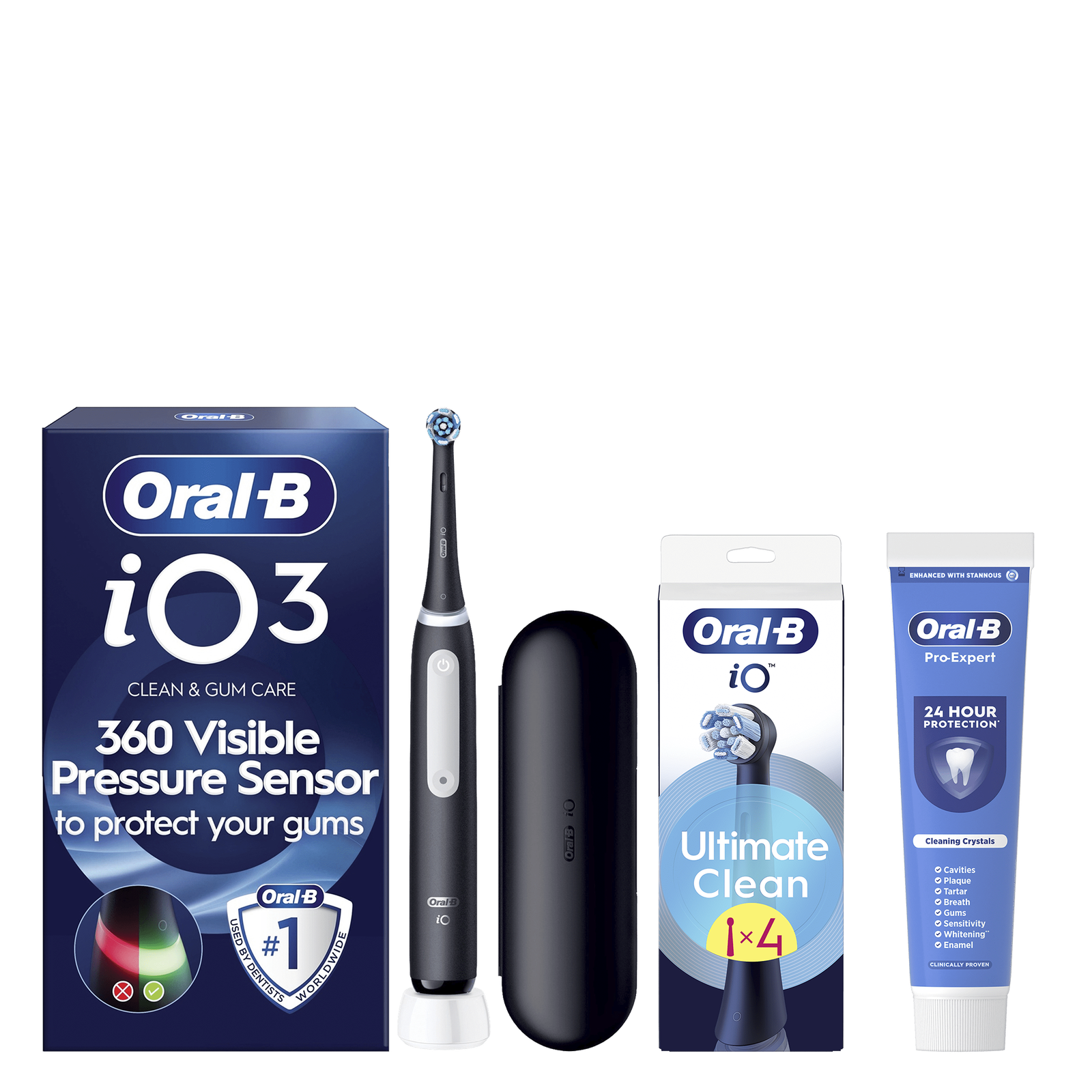 Oral-B iO3 Fresh Breath Bundle: retailer-supplied image