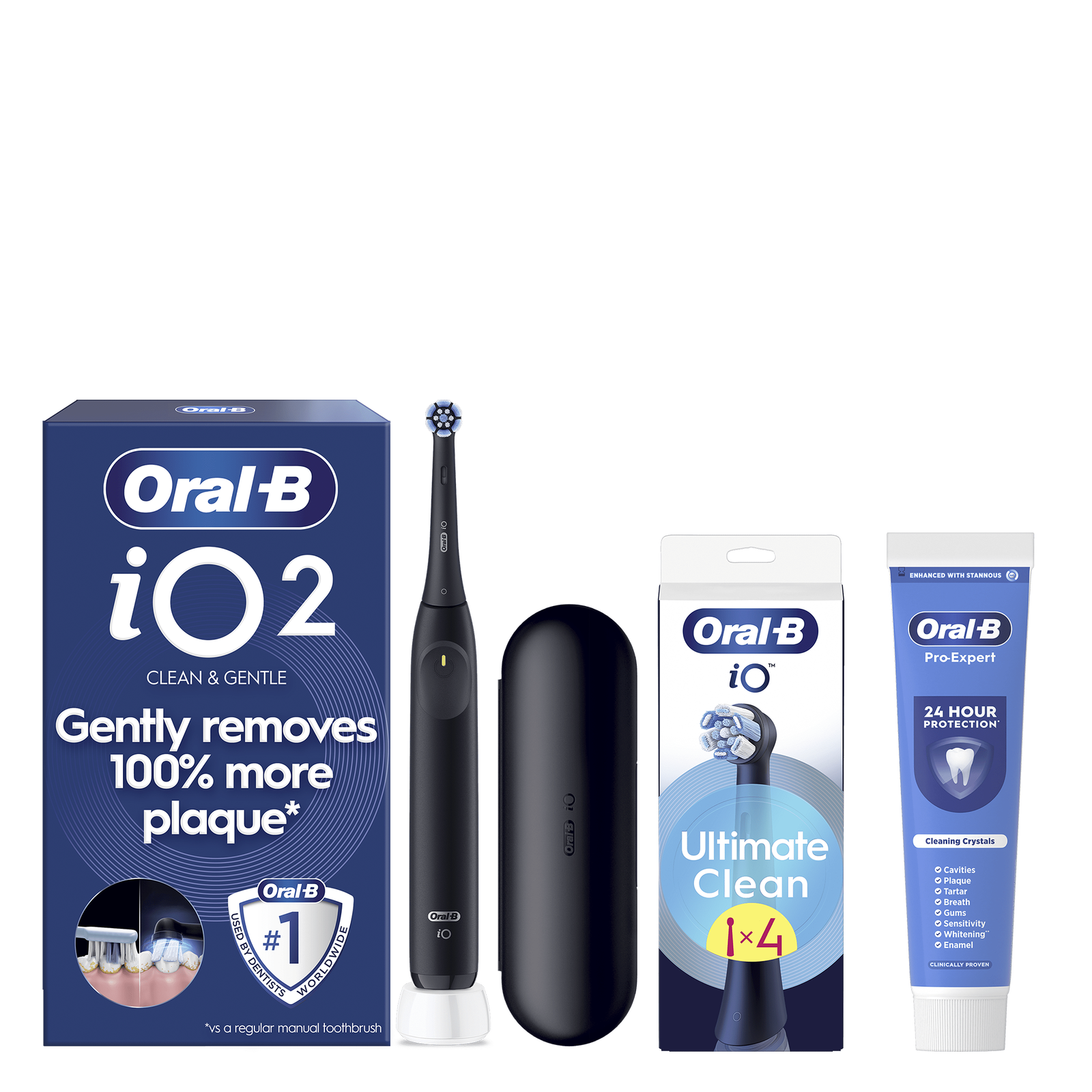 Oral-B iO2 Fresh Breath Bundle: retailer-supplied image