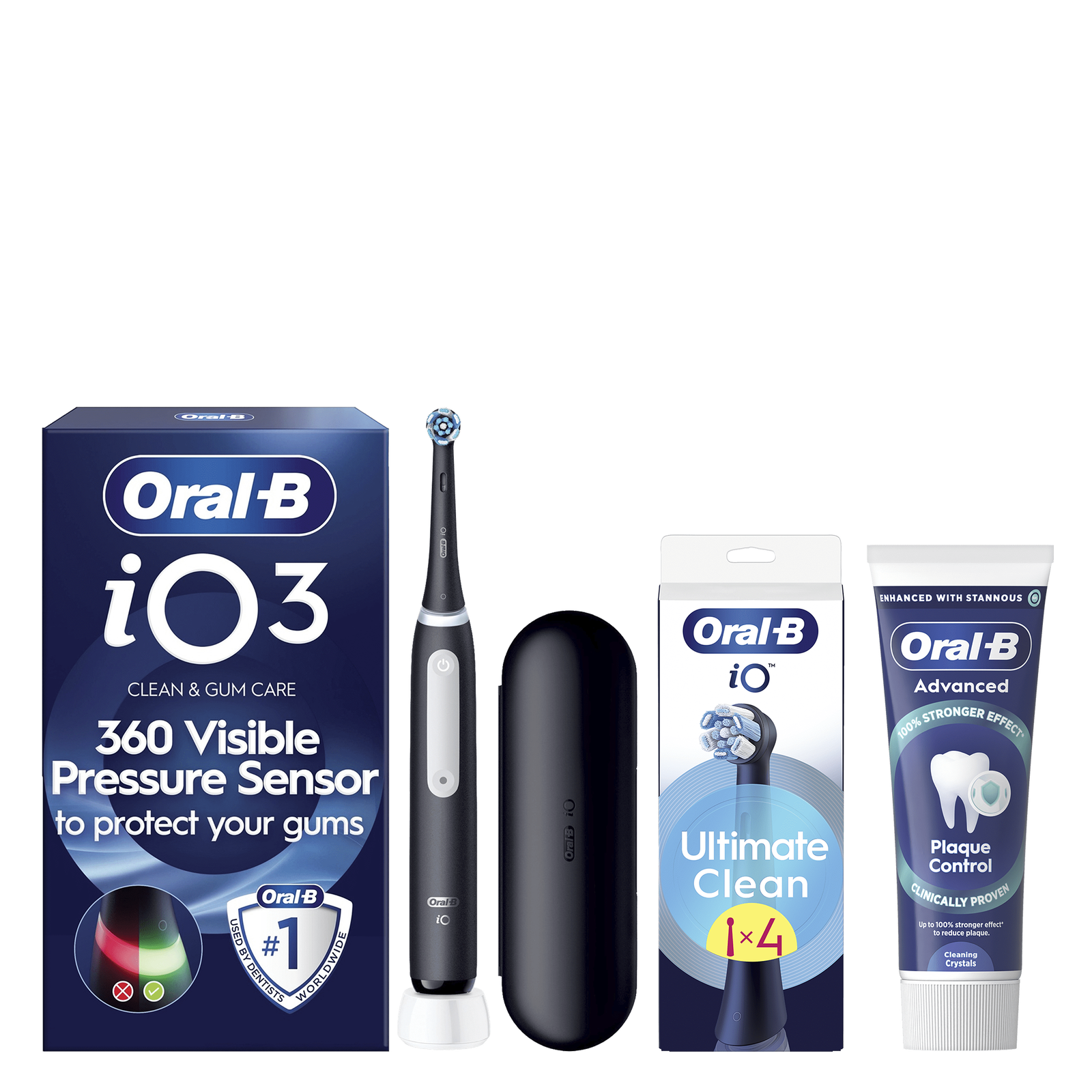 Oral-B iO3 Cavity Prevention Bundle
