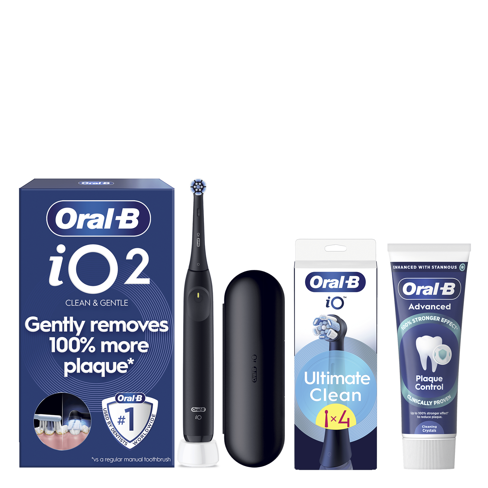 Oral-B iO2 Cavity Prevention Bundle