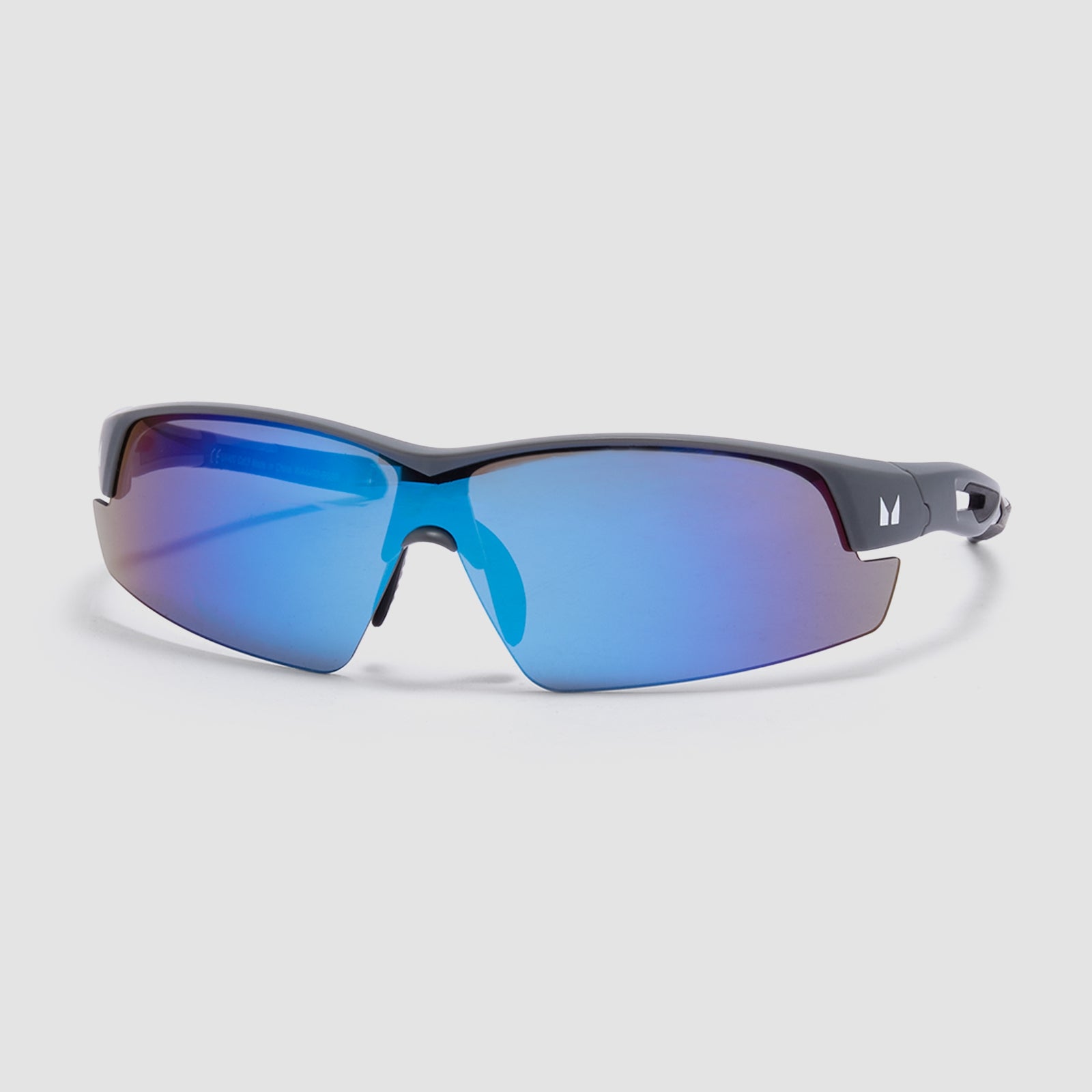 MP Running Sunglasses and Case - Bleu