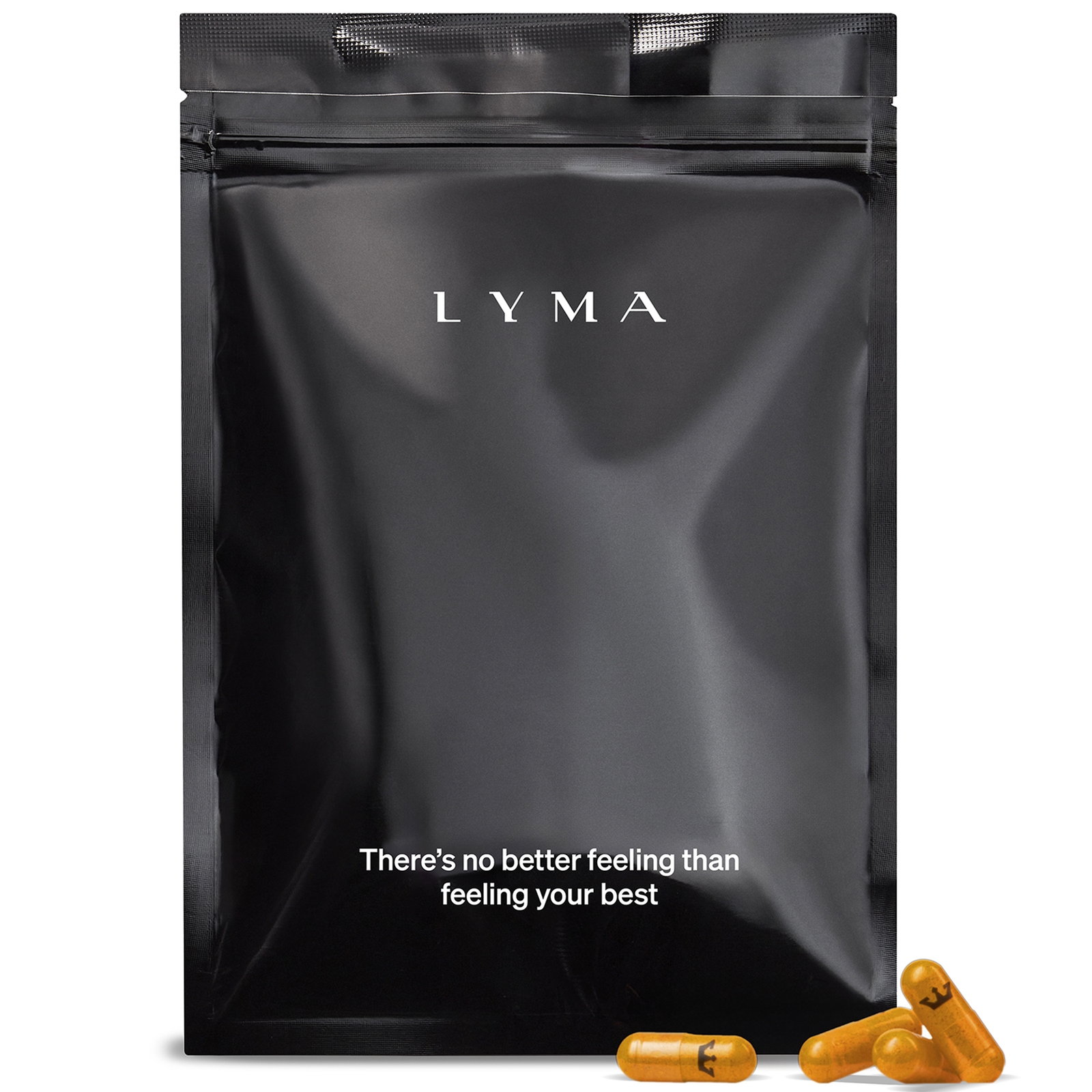 Lyma Supplement Refills 30 Days (120 Capsules) In Transparent
