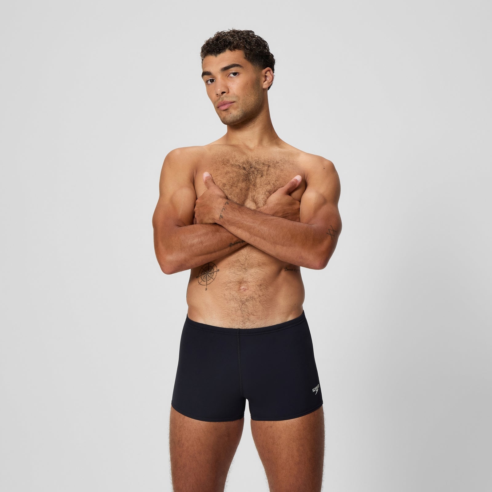 Men's Endurance+ Logo Aquashort Black