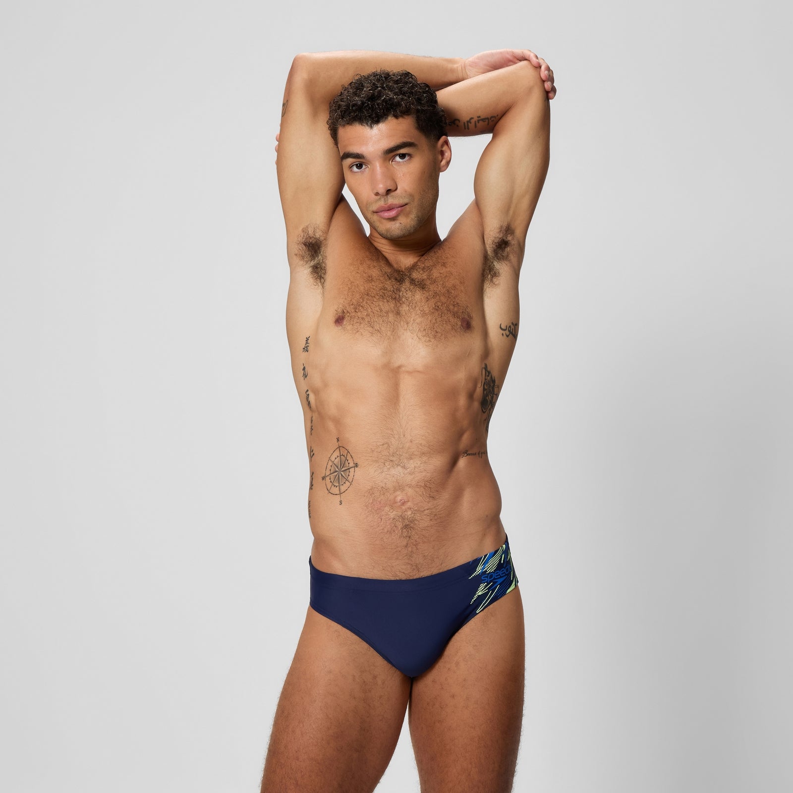 Speedo Herren Medley Badehose Mit Logo Marineblau/Blau
