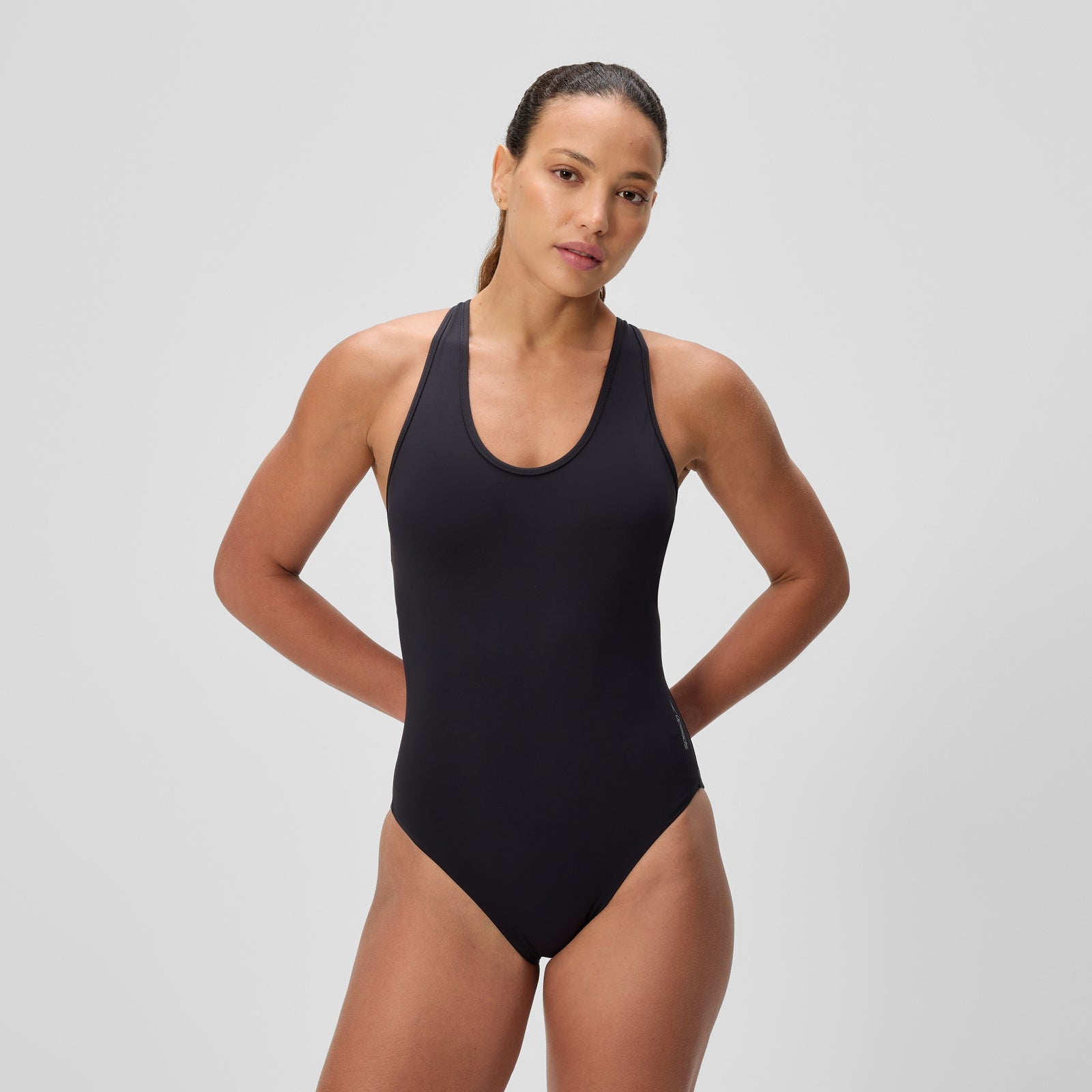 Speedo Women's Sculpture One Piece Black - 46 - Black