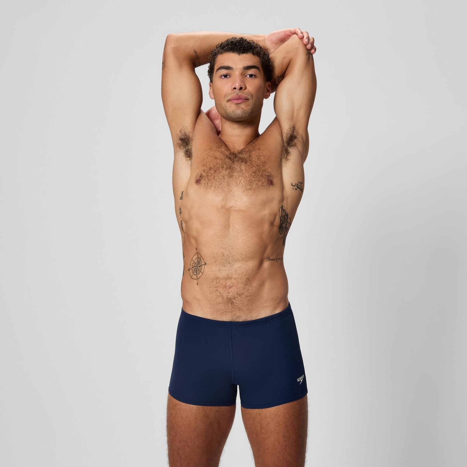 Speedo Herren Endurance+ Aquashorts Mit Logo Marineblau