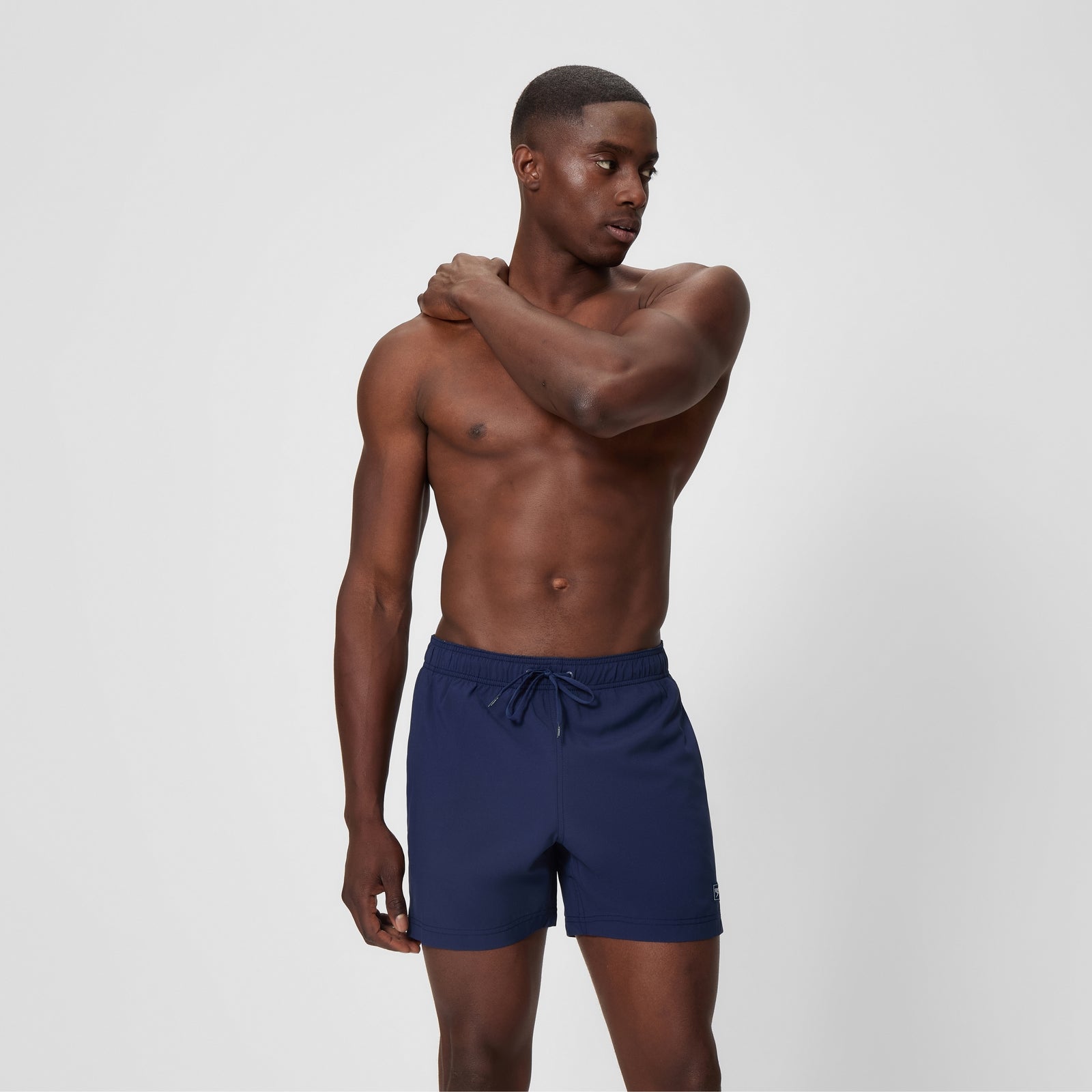 Speedo Herren Klassische Badeshorts 40 cm Mit Logo Marineblau