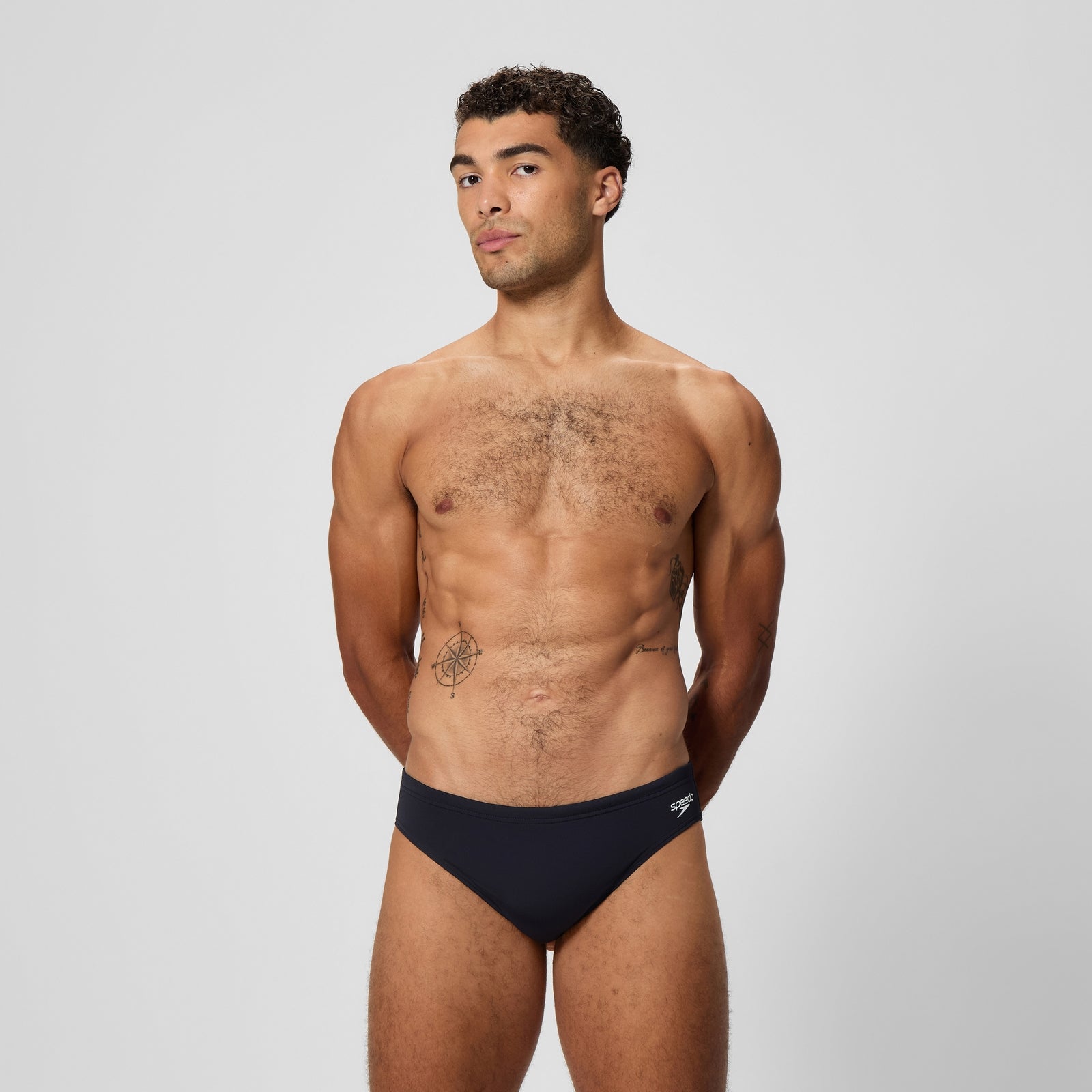 Men's Endurance+ Logo 2.5" Brief Black