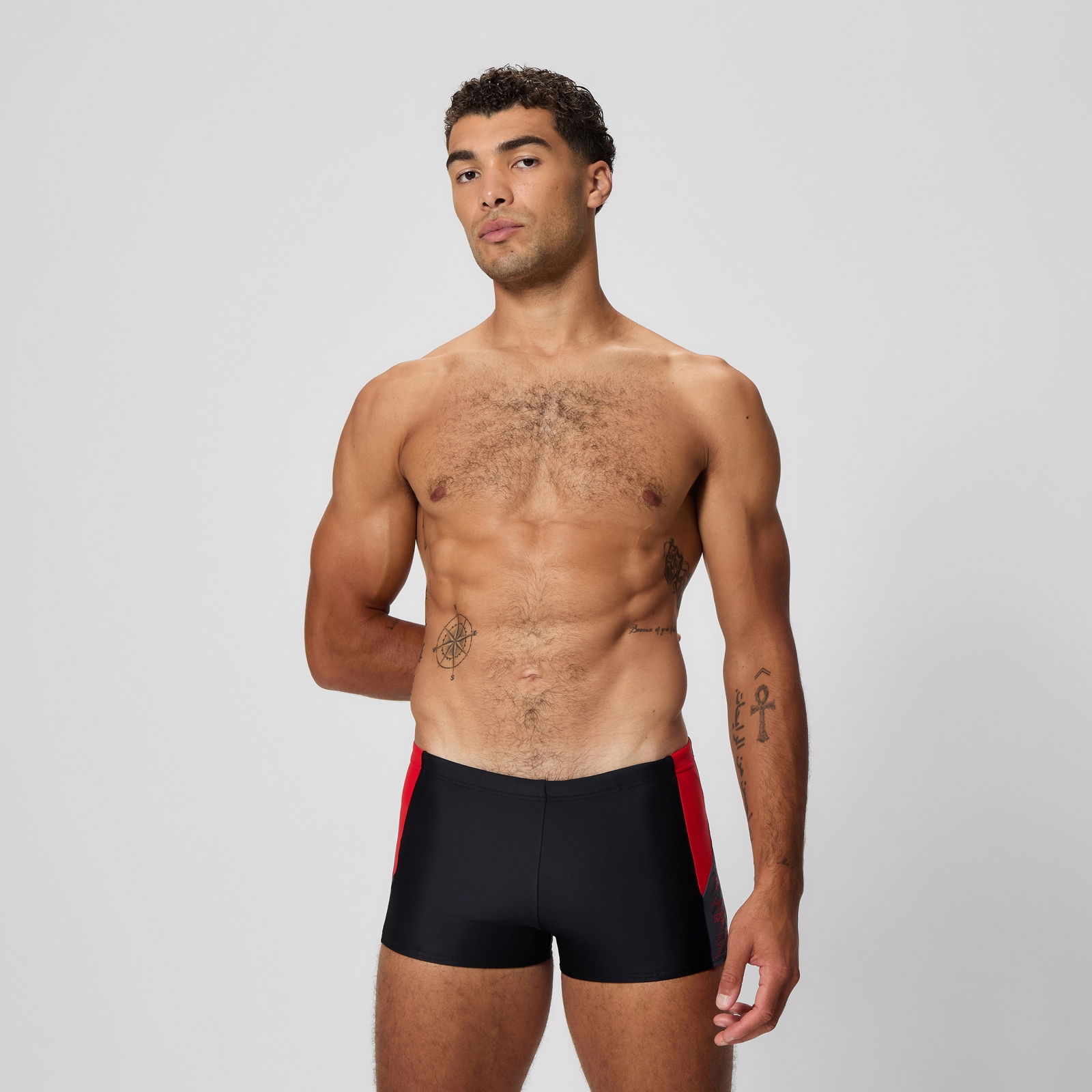 Men's Dive Aquashort Black/Red