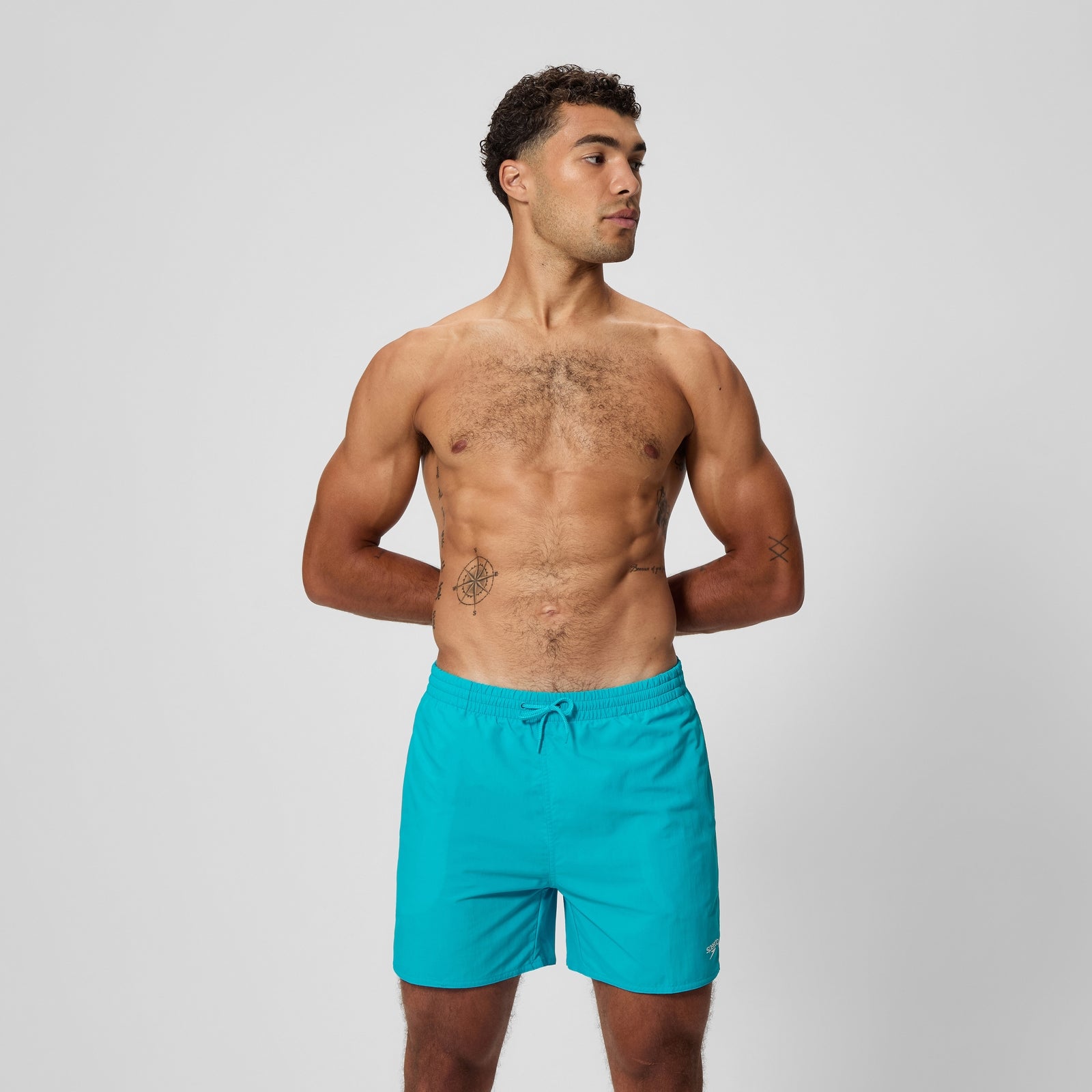 Speedo Herren Essentials Badeshorts 40 Cm Blau