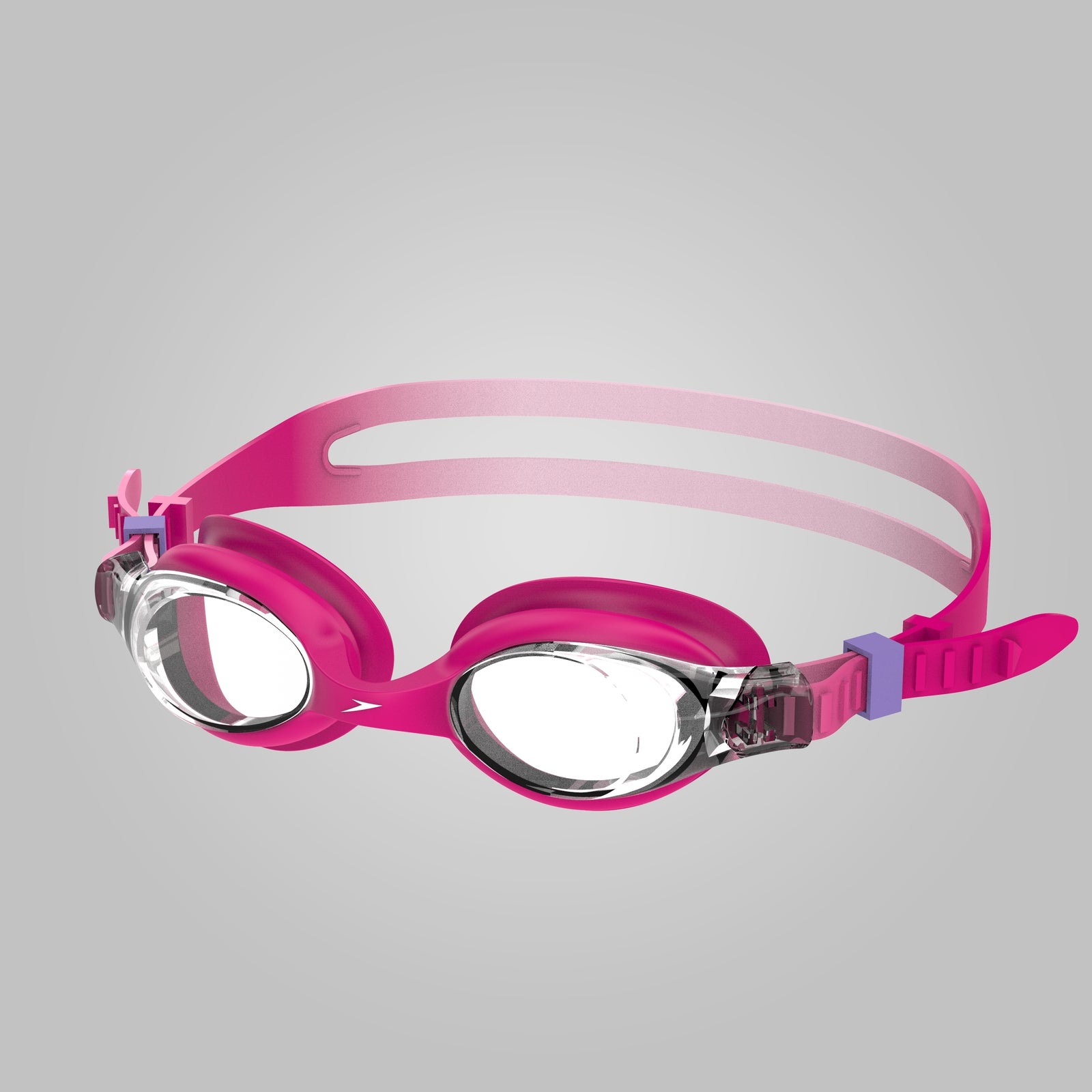 Speedo Kleinkinder Skoogles Schwimmbrille Pink/Transparent