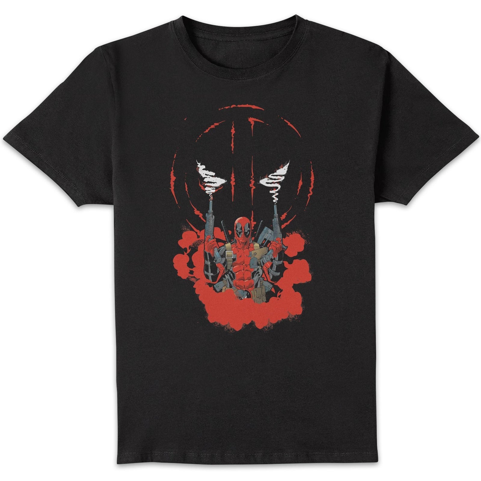 Marvel Deadpool Smoking Unisexe T-shirt - Noir