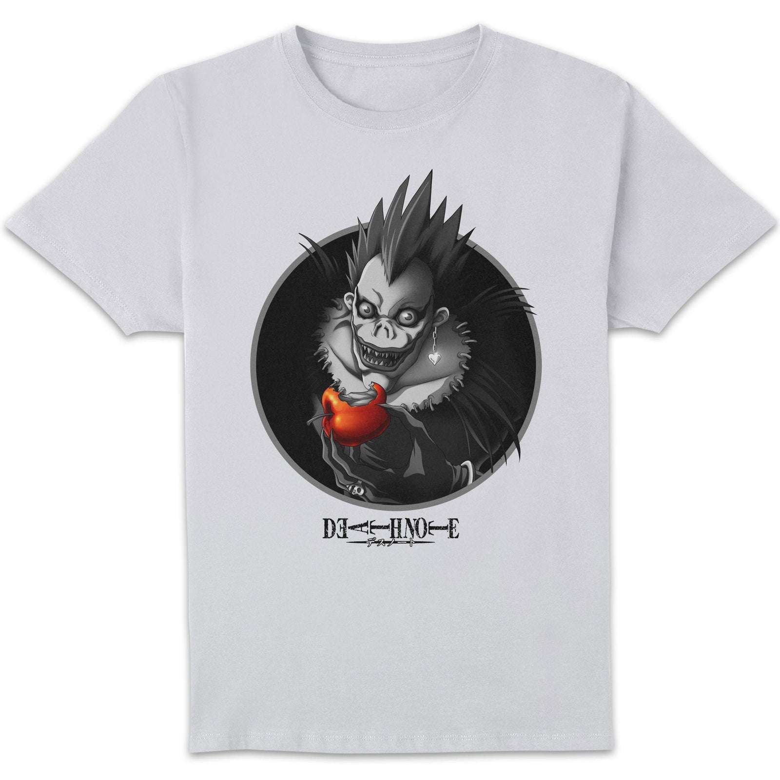 Death Note Apple Unisexe T-shirt - Blanc