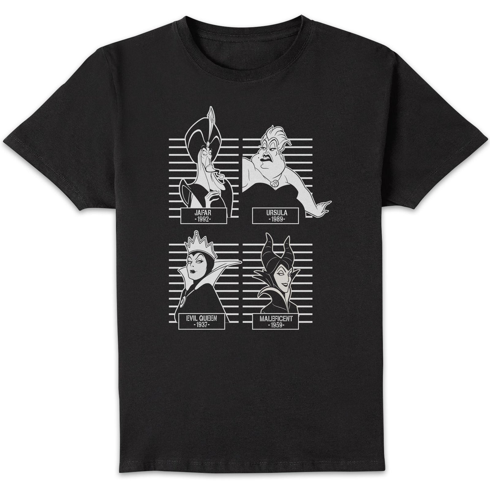 Disney Villains Unisex T-Shirt - Black - 3XL