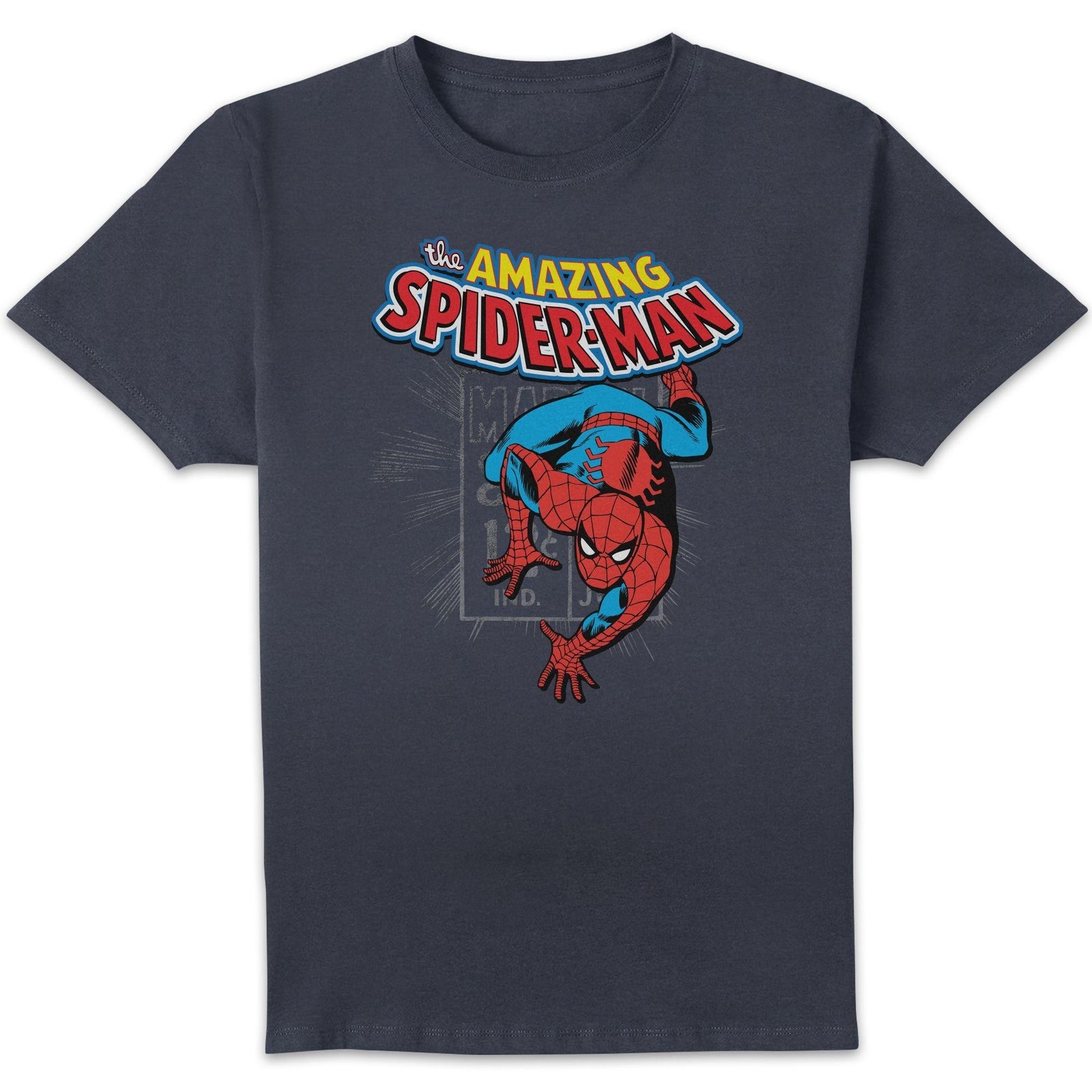 Marvel Amazing Spider Man Unisex T-Shirt - Navy - XL