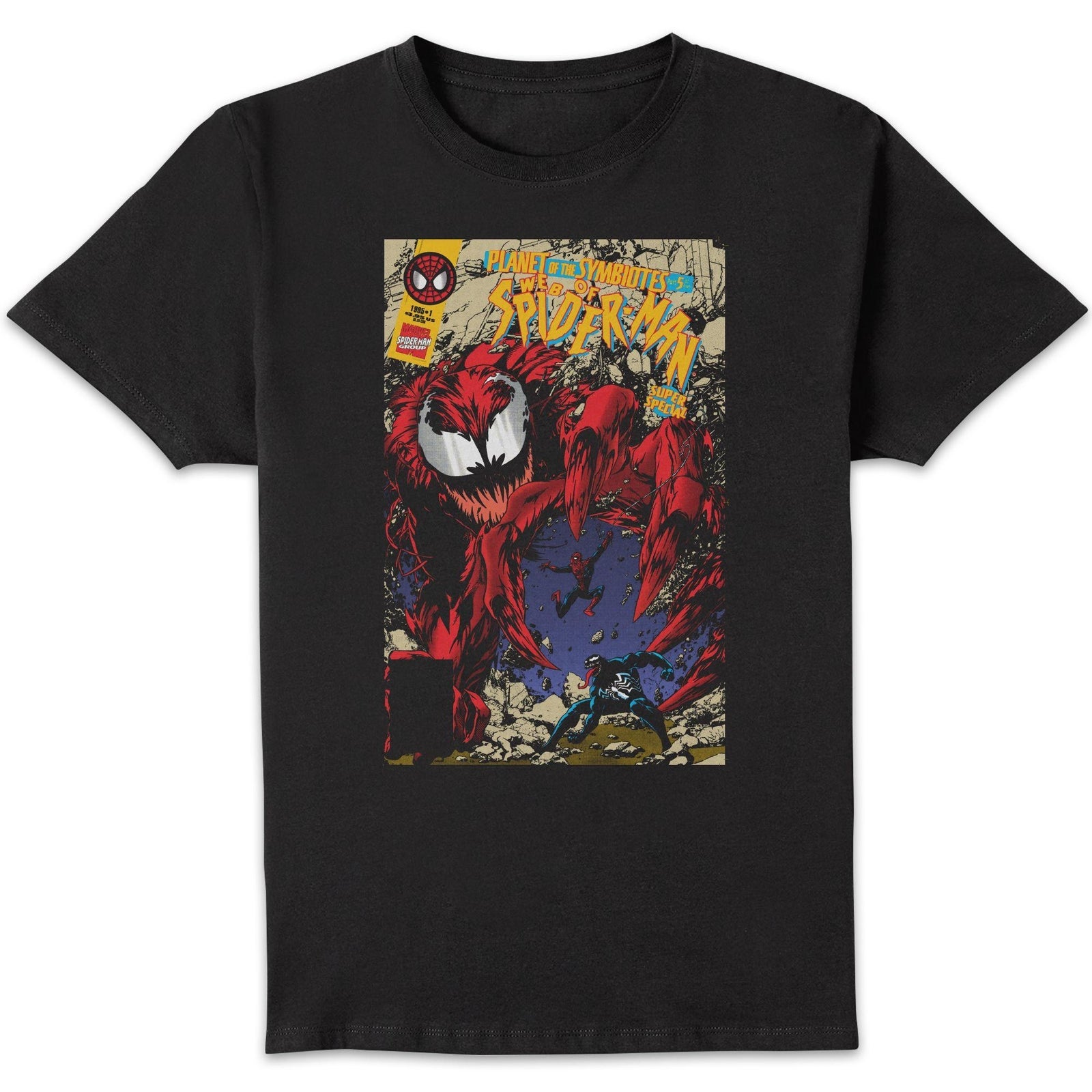 Marvel Carnage Cover Unisex T-Shirt - Black - S