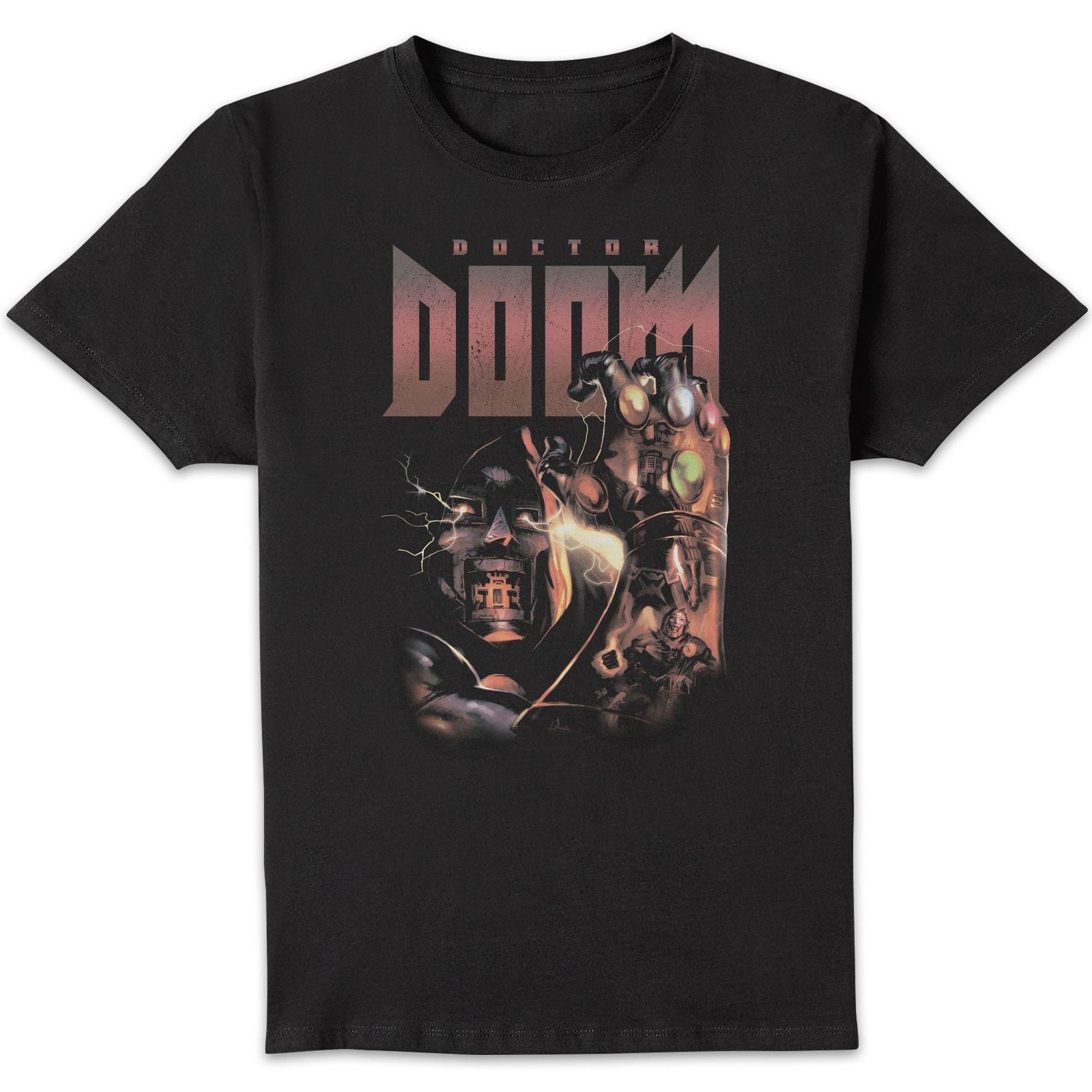 Marvel Gauntlet DGT Unisexe T-shirt - Noir
