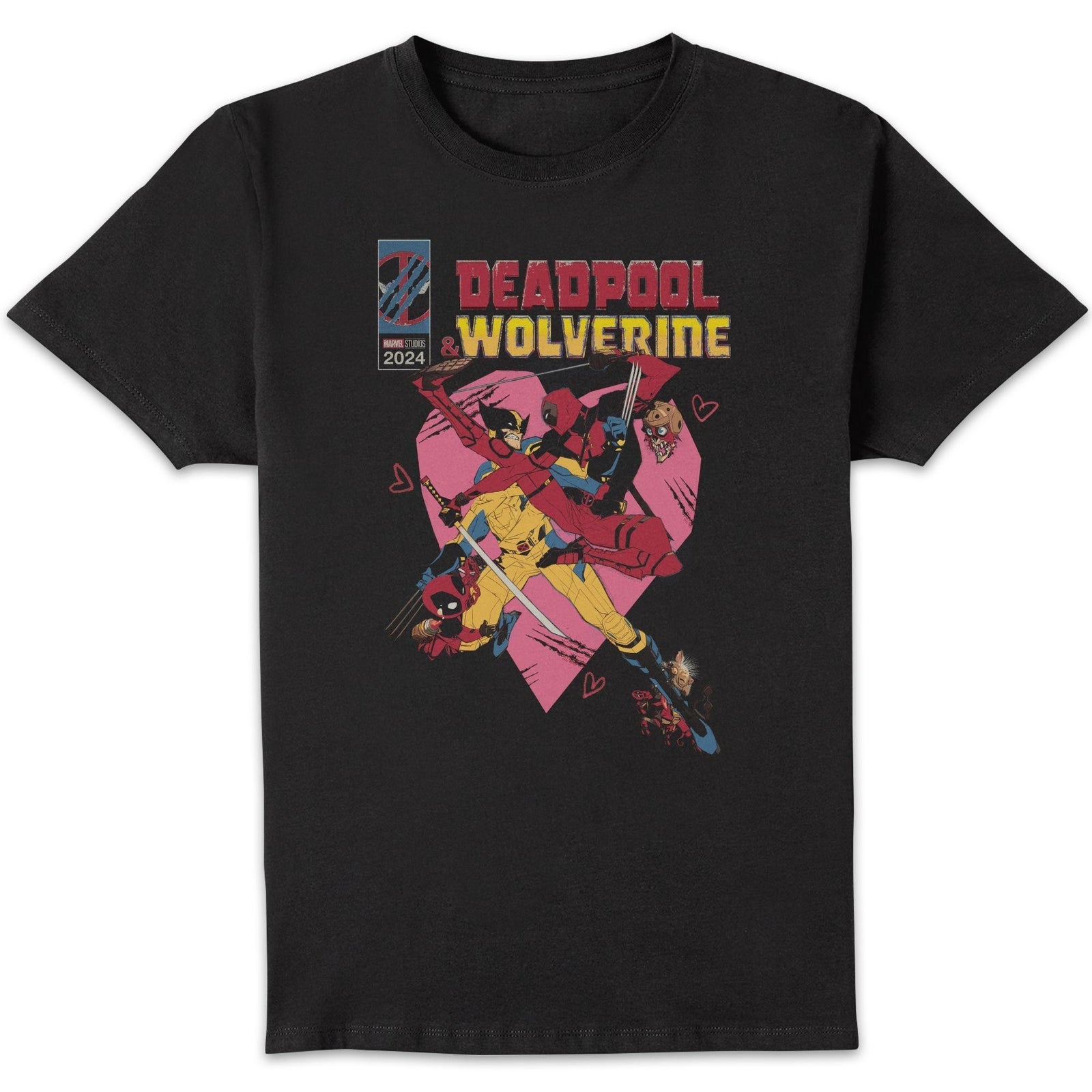 Marvel Deadpool True Love Unisexe T-shirt - Noir