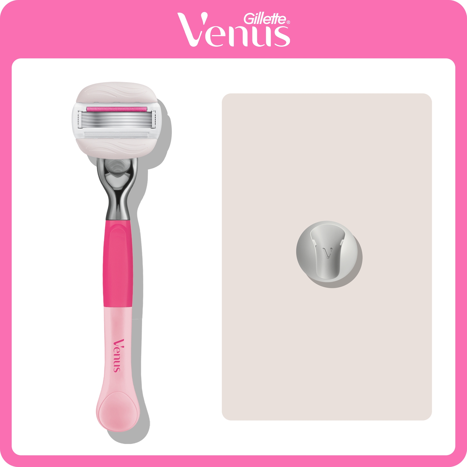Gillette Venus Pro ComfortGlide Pomegranate Scented Tropical Women's Razor 1 Refill Gillette Venus Pro ComfortGlide Pomegranate Scented Tropical Women's Razor 1 Refill