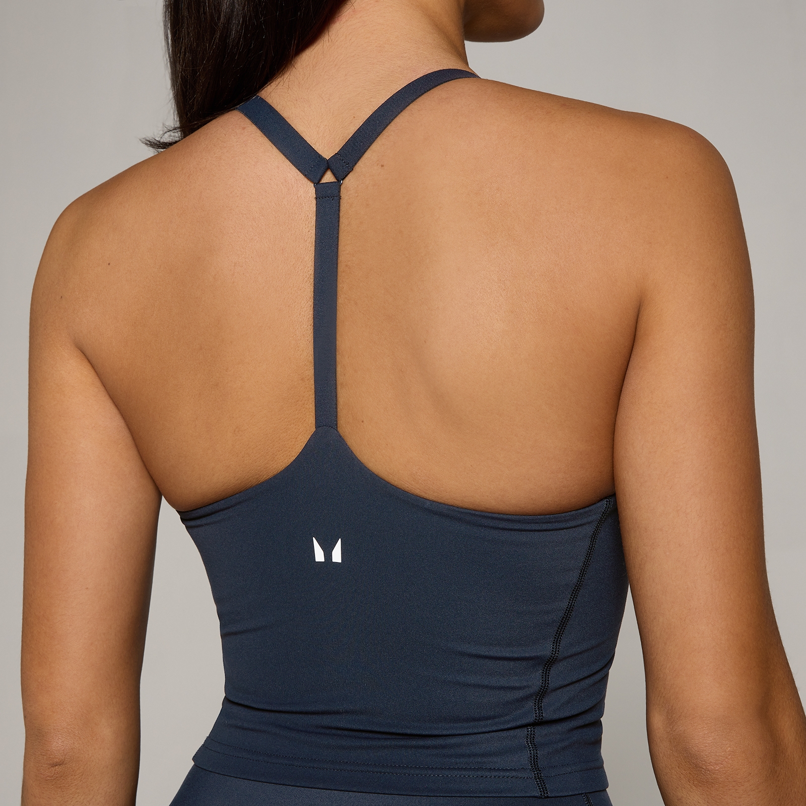 Thumbnail - MP Damen Tempo Strappy Racerback Top - Marineblau - M
