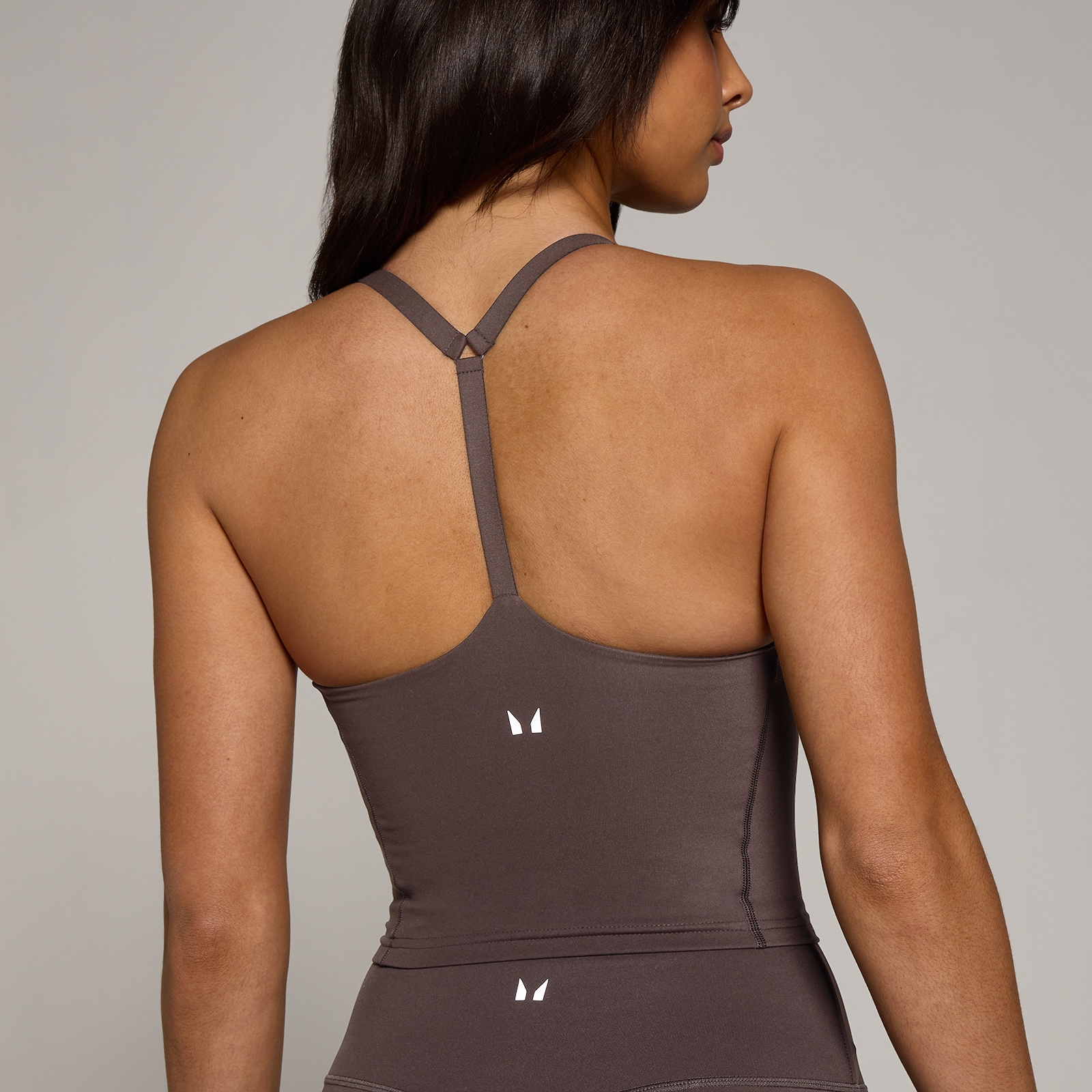 Thumbnail - MP Women's Tempo Strappy Racerback Vest - Cocoa - M