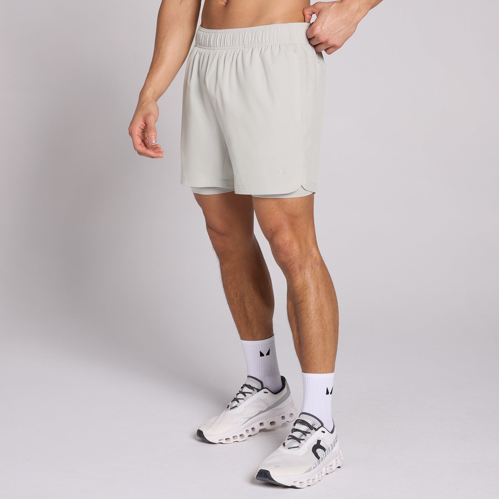 MyProtein Men's 5" 2-in-1 Training Shorts - Grey - Medium