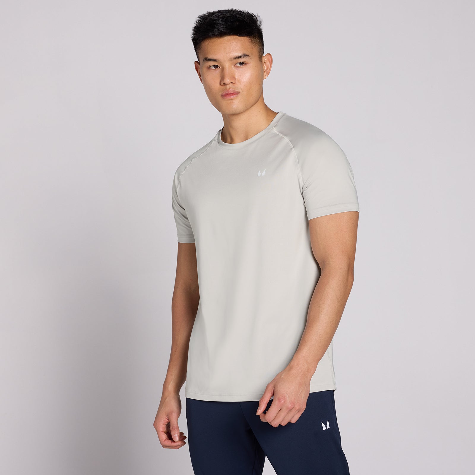 MP Herren Training Kurzarm T-Shirt - Chrome - XL