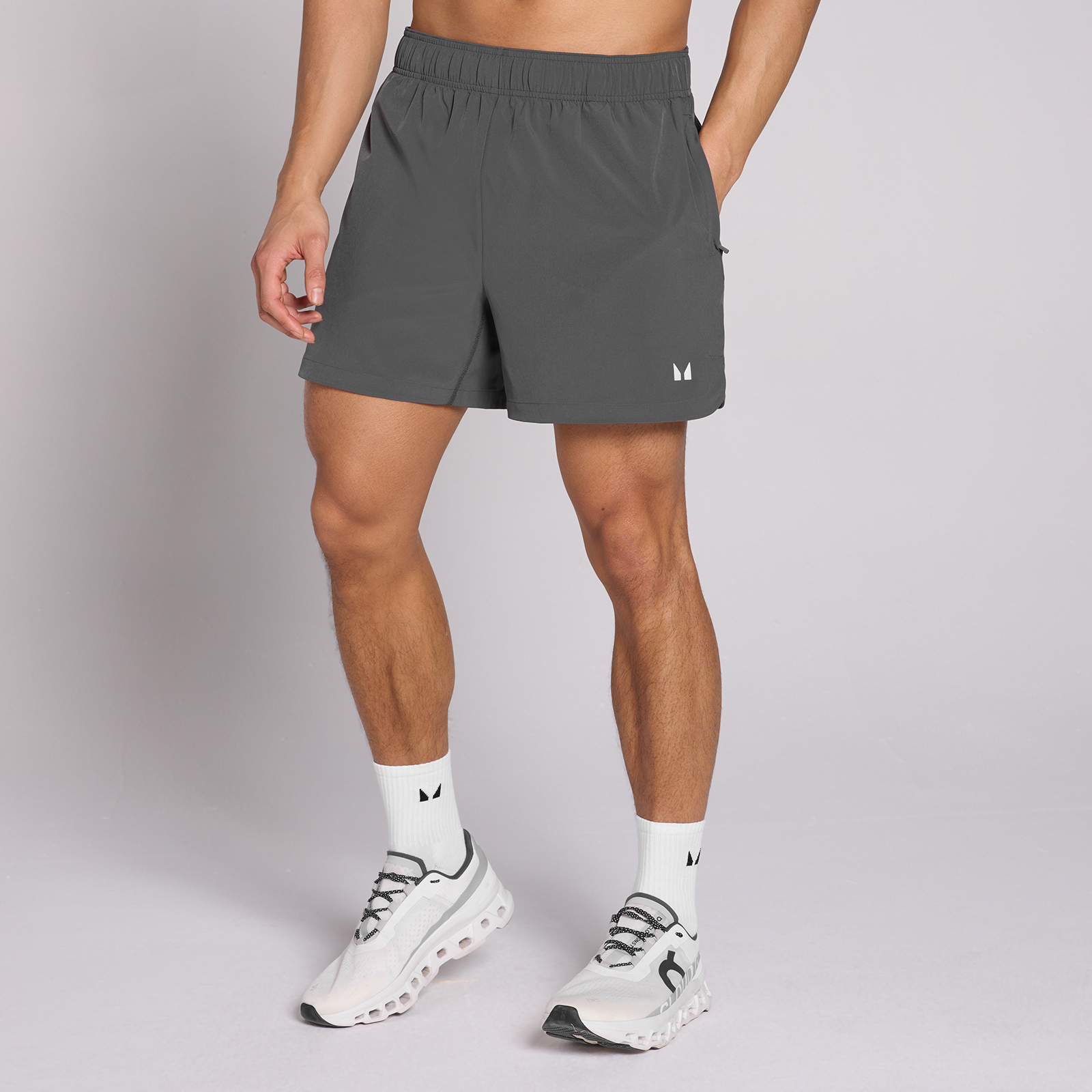 Image of MP Men's 5  Woven Training Short - Dark Grey - L