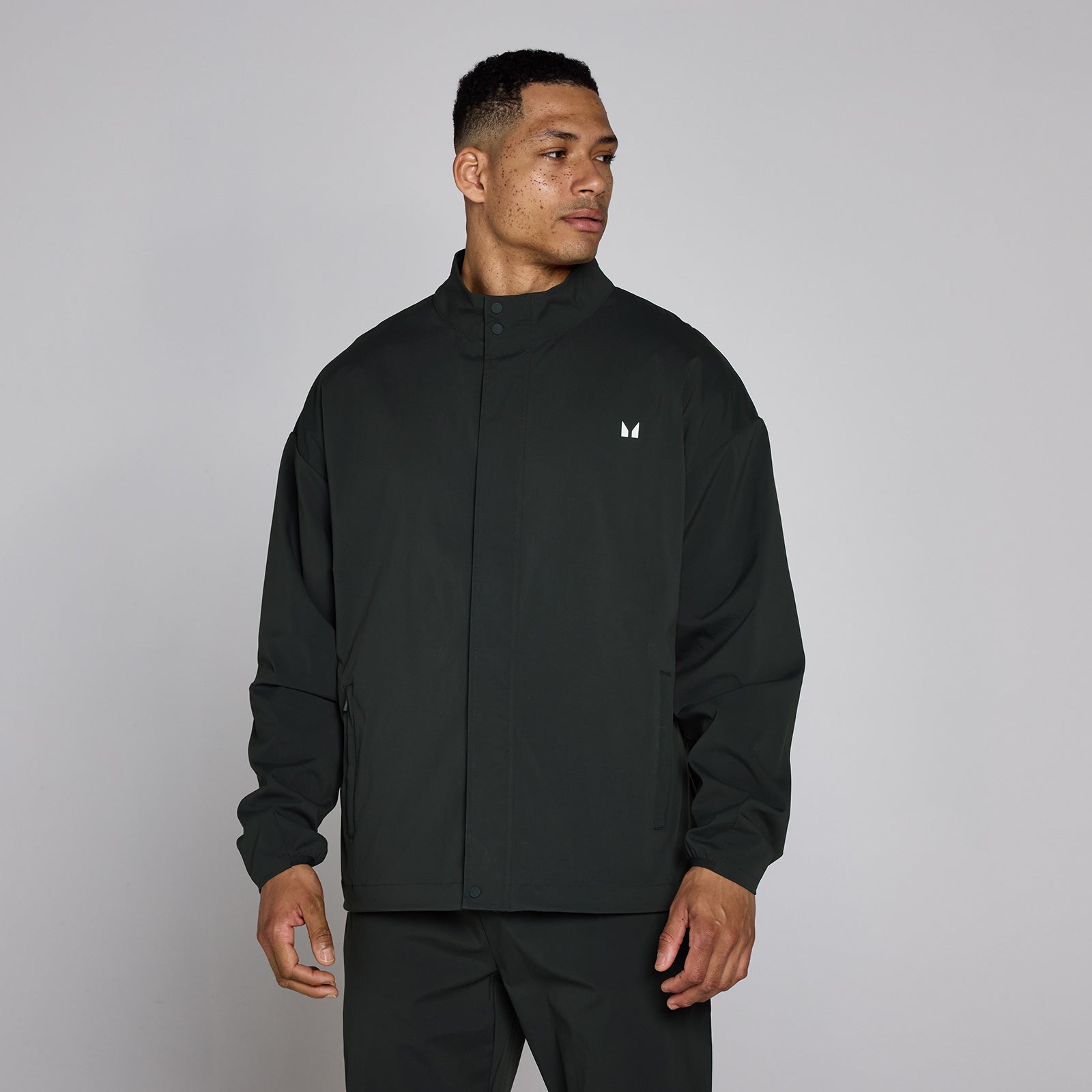 MyProtein Men's Hybrid Nylon Jacket XXXL Black