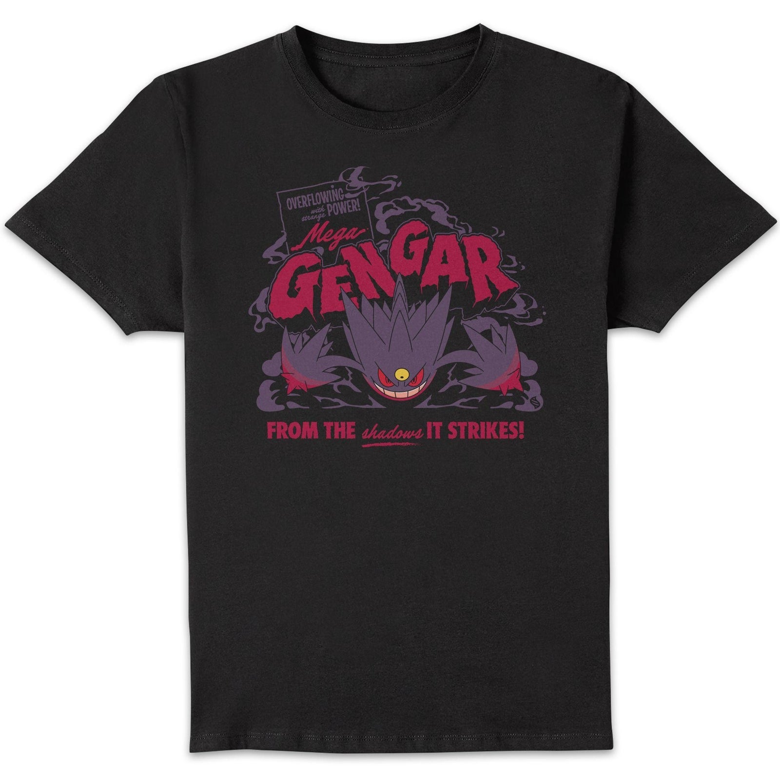 Pokémon Mega Gengar Unisex T-Shirt - Black - 5XL