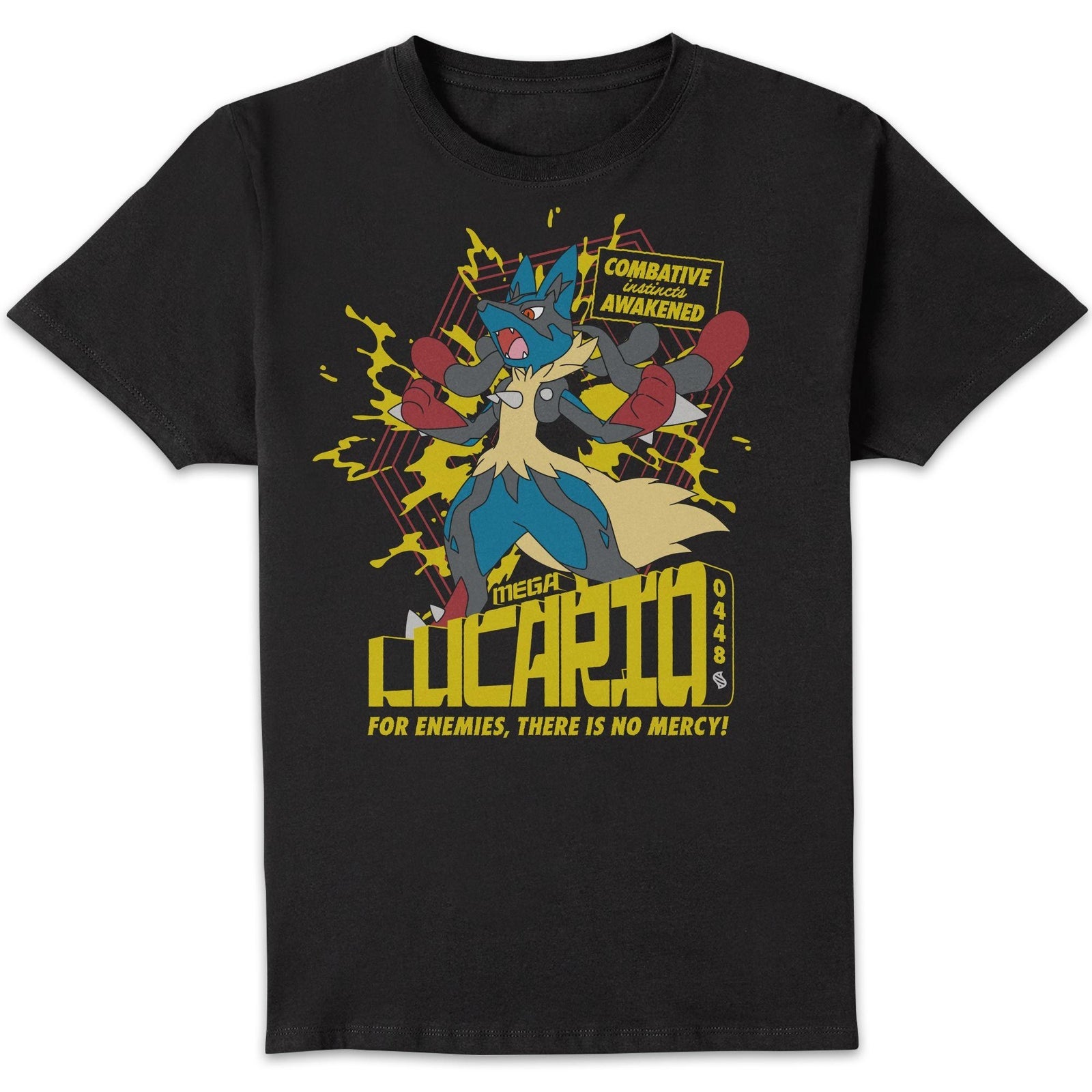 Pokémon Mega Lucario Unisex T-Shirt - Black - S