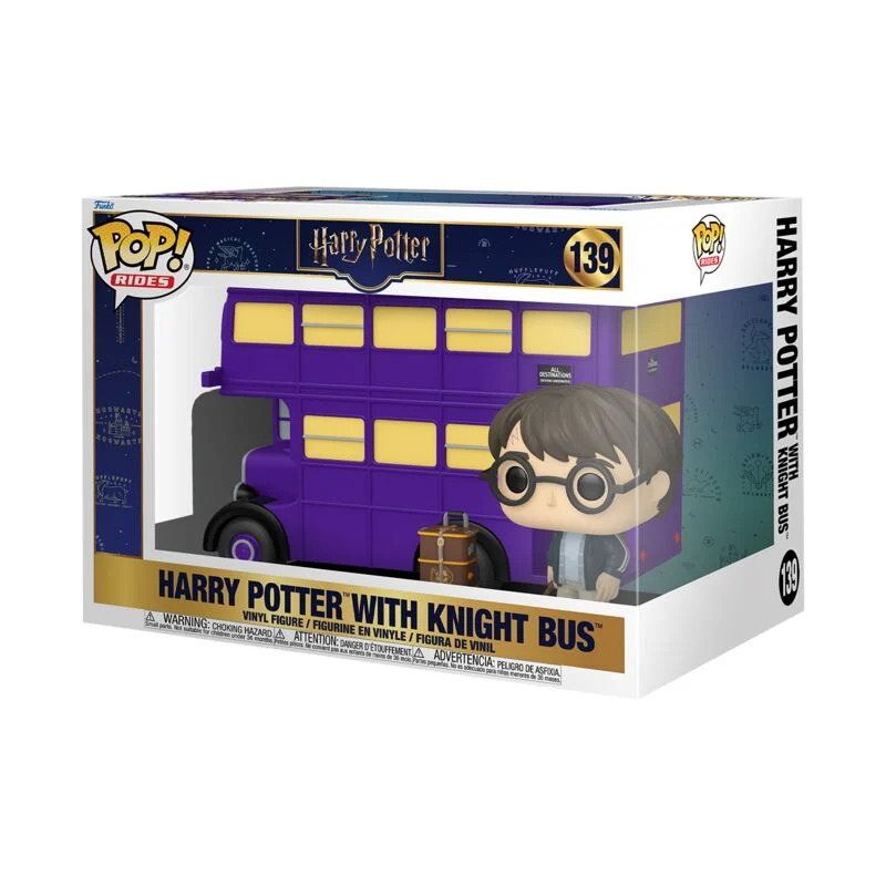 Image of Harry Potter Knight Bus Funko Pop! Rides Super Deluxe Vinyl Figure