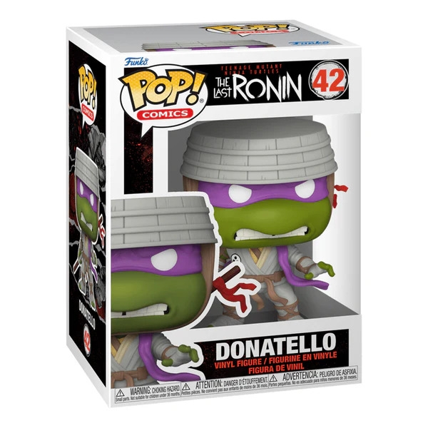 Image of Teenage Mutant Ninja Turtles Donatello Funko Pop! Comics Left-Right Vinyl Figure