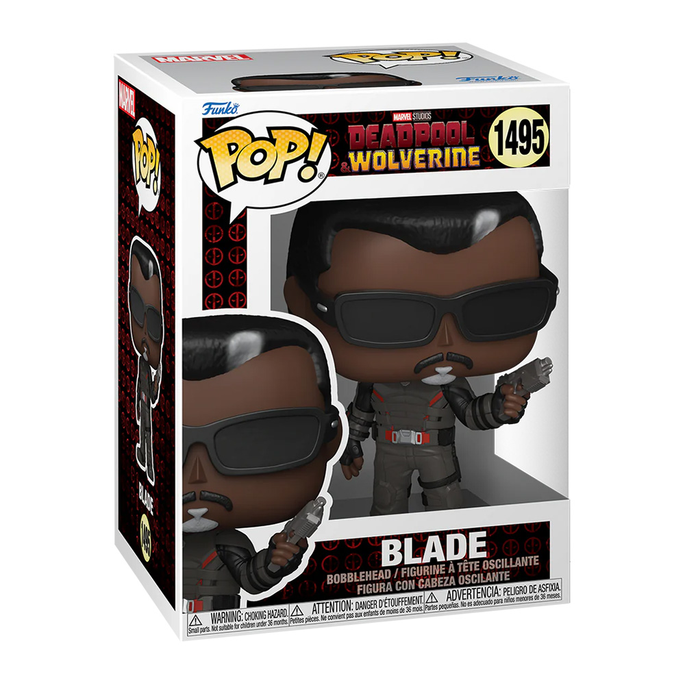 Image of Deadpool 3 Blade Funko Pop! Marvel Series 3 Vinyl Figure