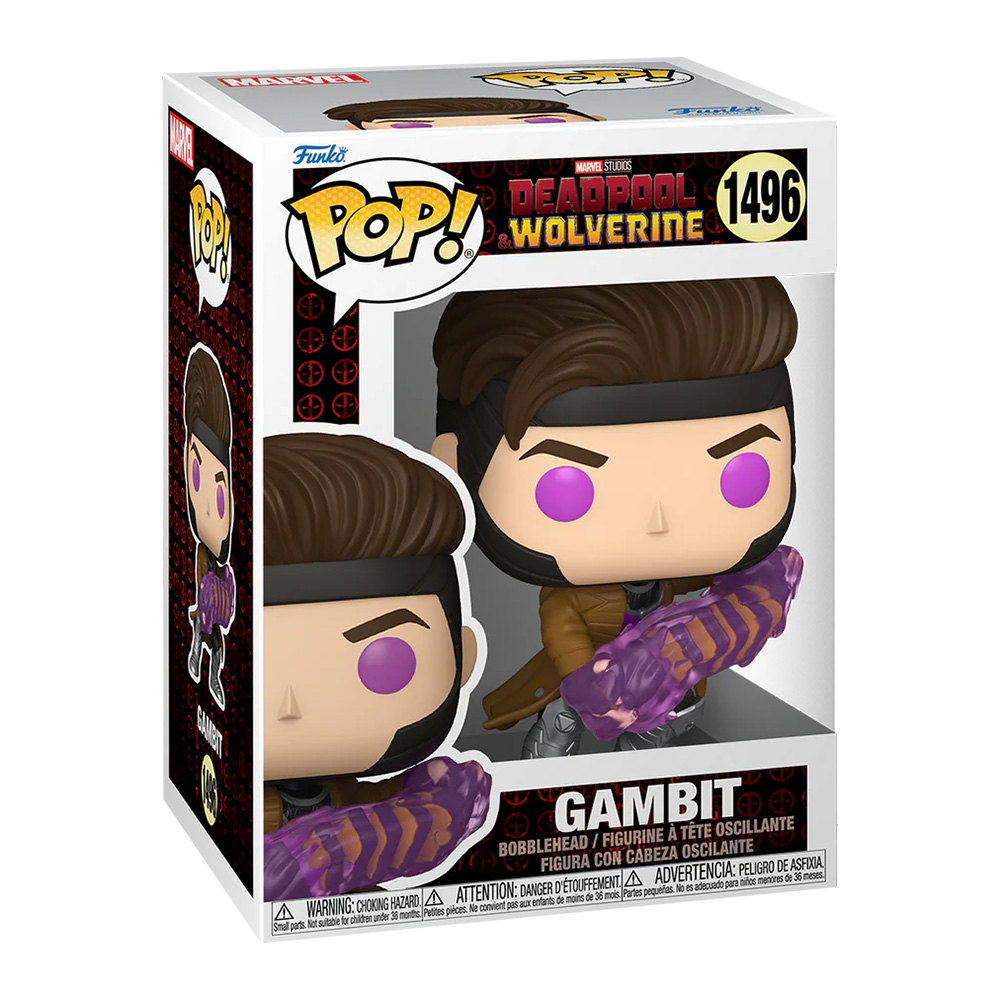 Image of Deadpool 3 Gambit Funko Pop! Marvel Series 3 Vinyl Figure