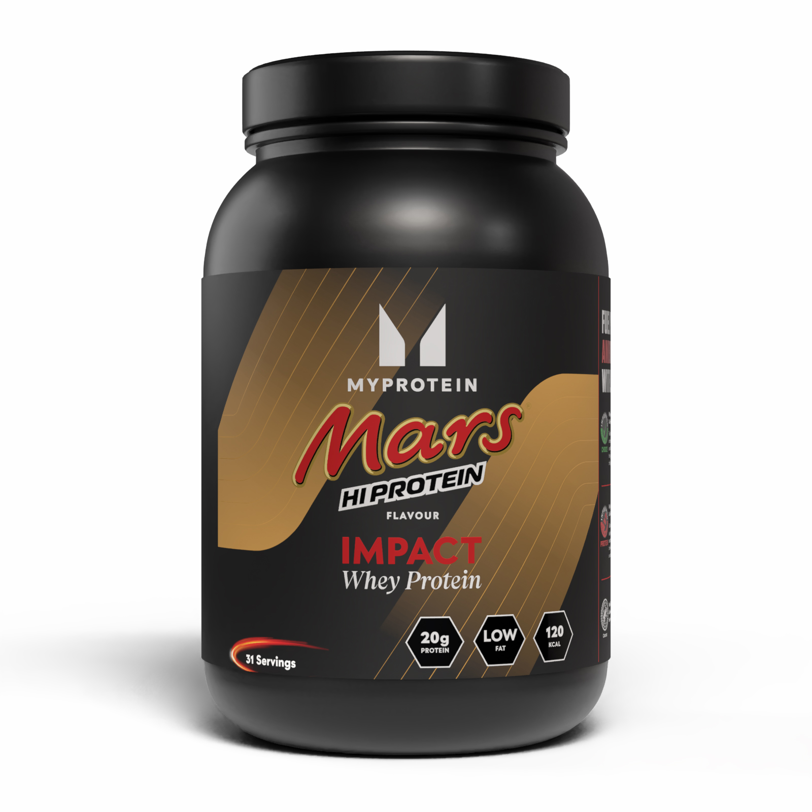 Myprotein UK MyProtein Impact Whey Protein Powder - 1KG - 30servings - Mars®