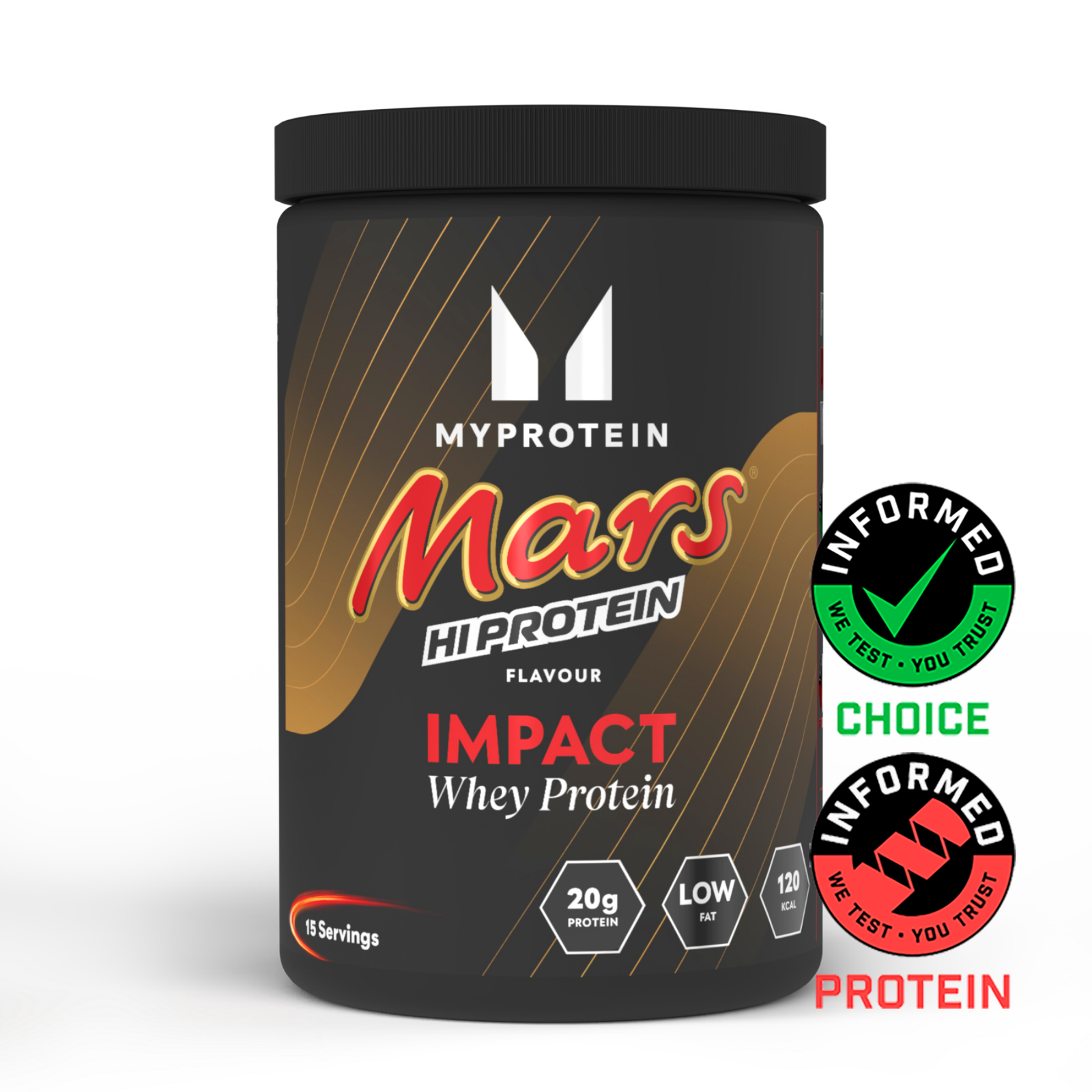 Myprotein UK MyProtein Impact Whey Protein Powder - 500G - 15servings - Mars®