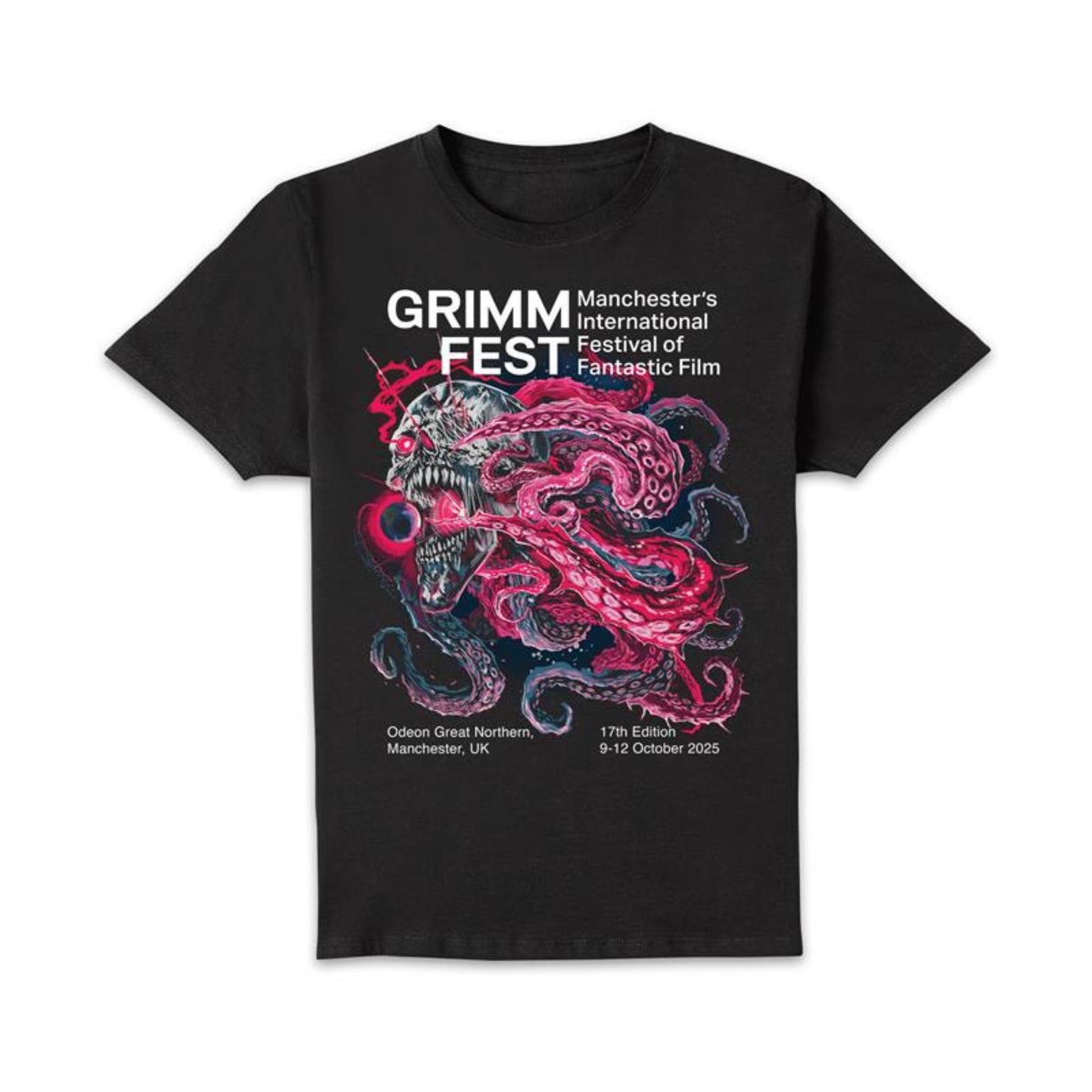 Grimmfest 2025 Event Unisexe T-shirt - Noir
